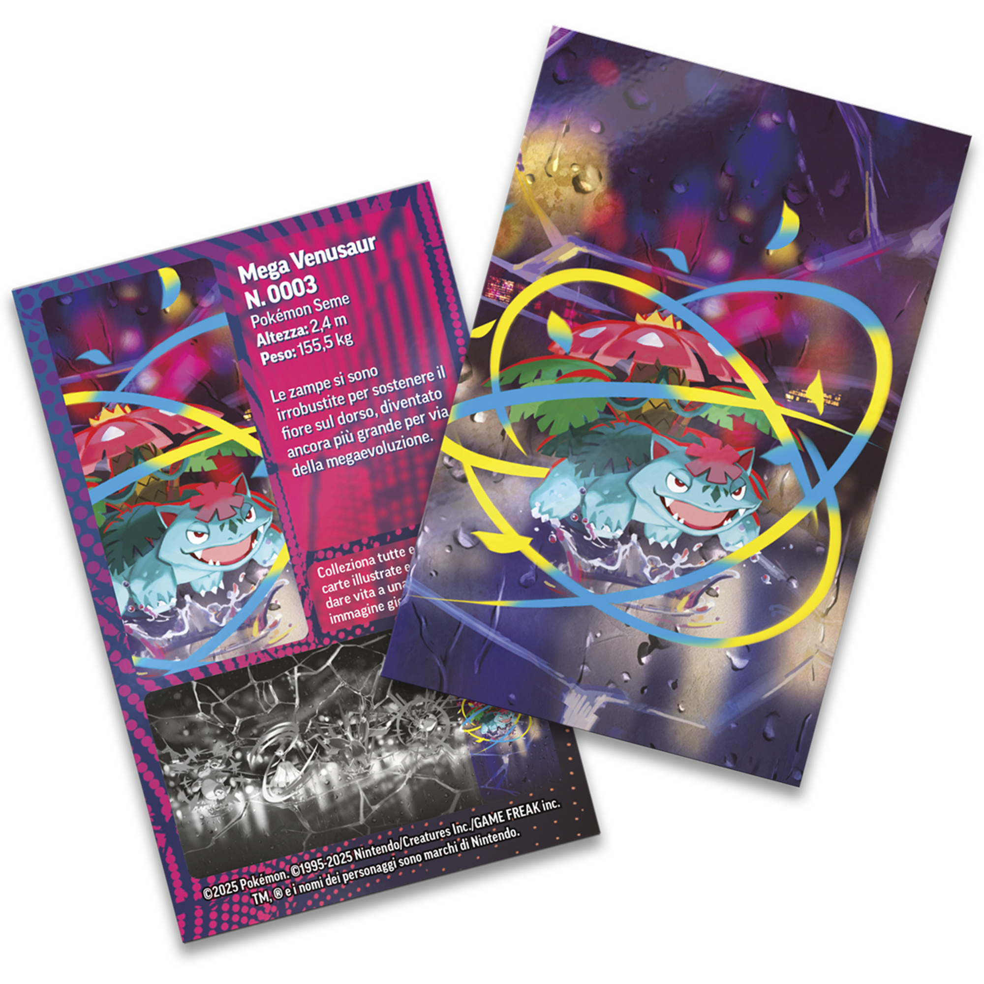 Pokémon - mini tin megaeroi - latta assortita da collezione con carte - POKEMON