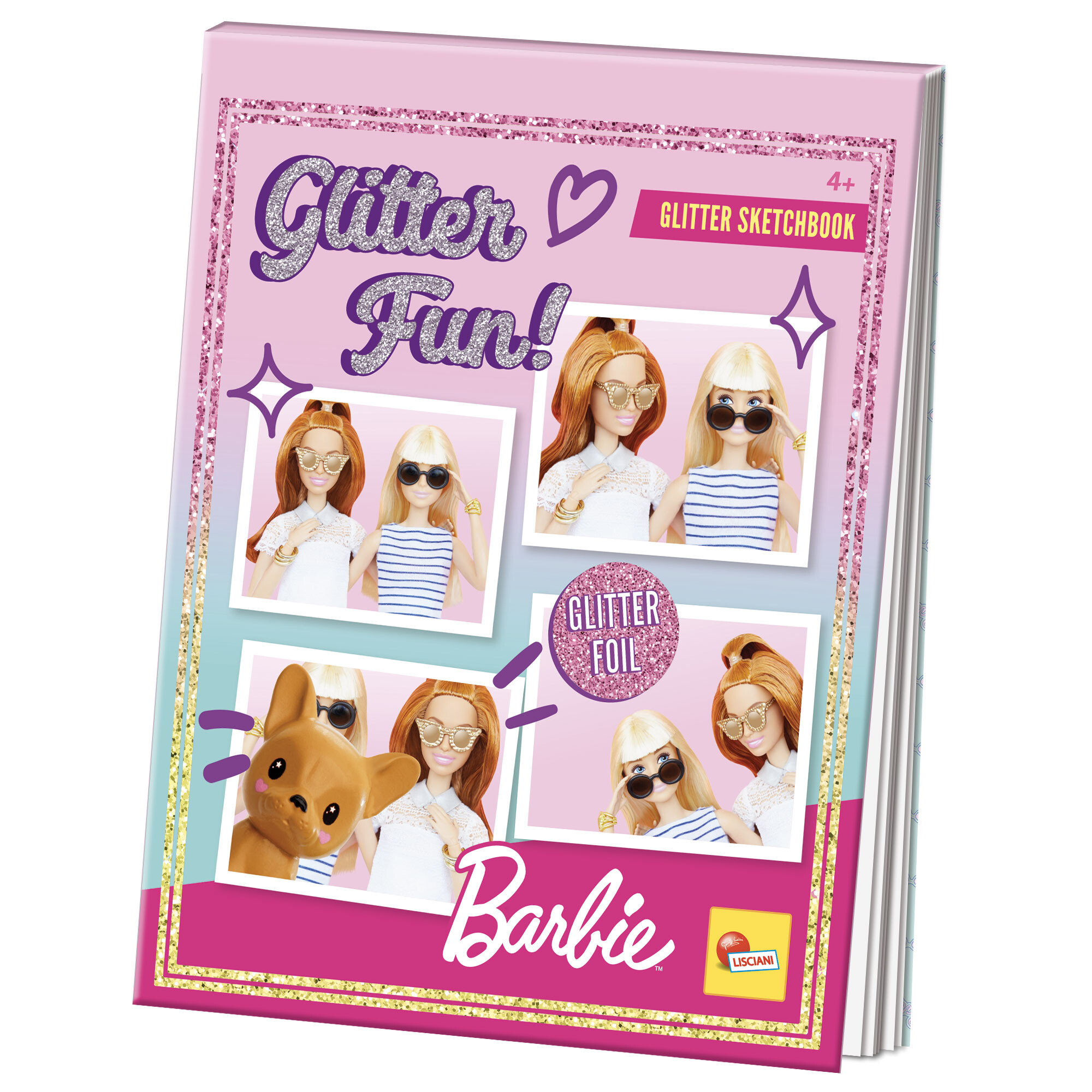 Sketchbook glitter creativi - barbie - Barbie