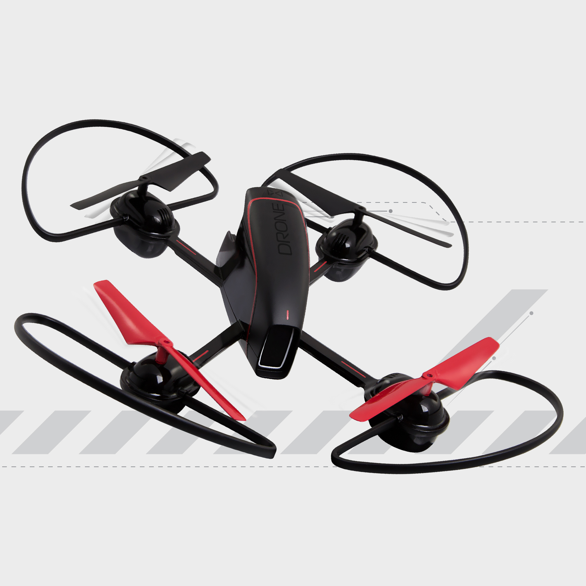 Mach x video drone 25cm con telecamera streaming - sharper image - Sharper Image