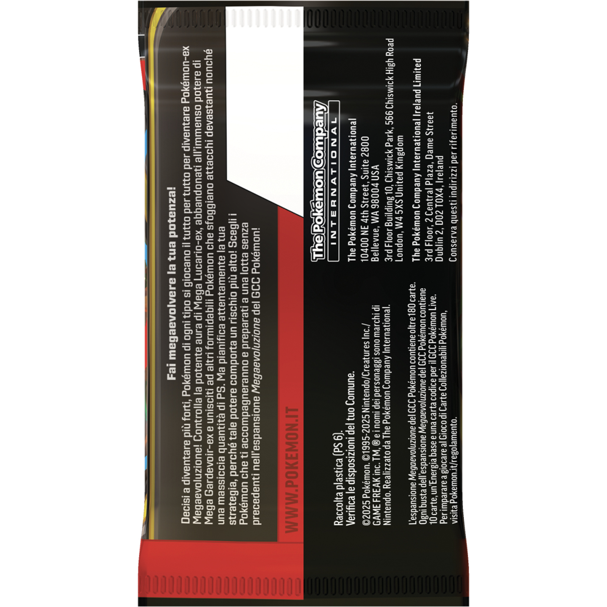 Pokémon - mega evoluzione - busta 10 carte collezionabili - POKEMON