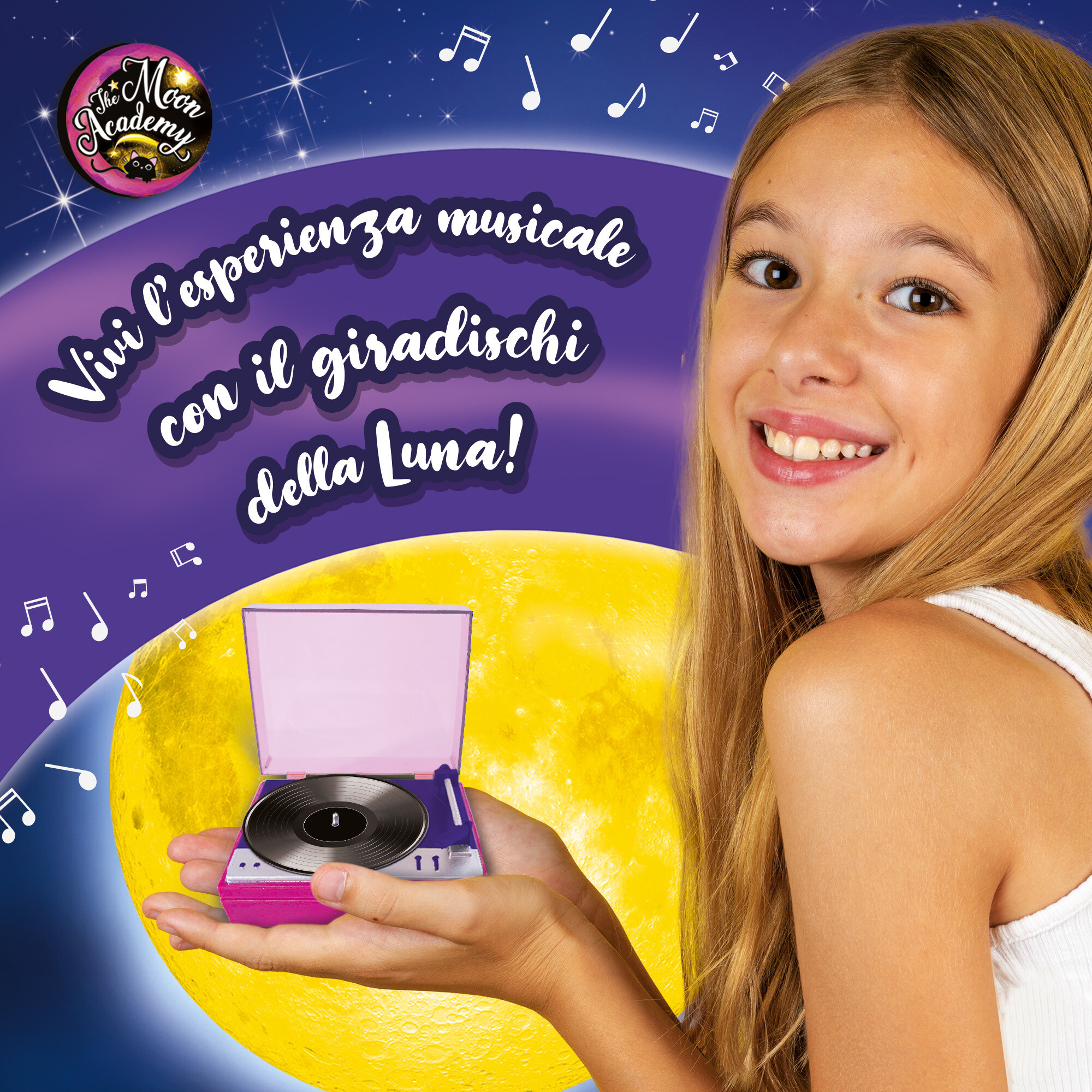 Kit creativo la musica della luna - the moon academy - LISCIANI