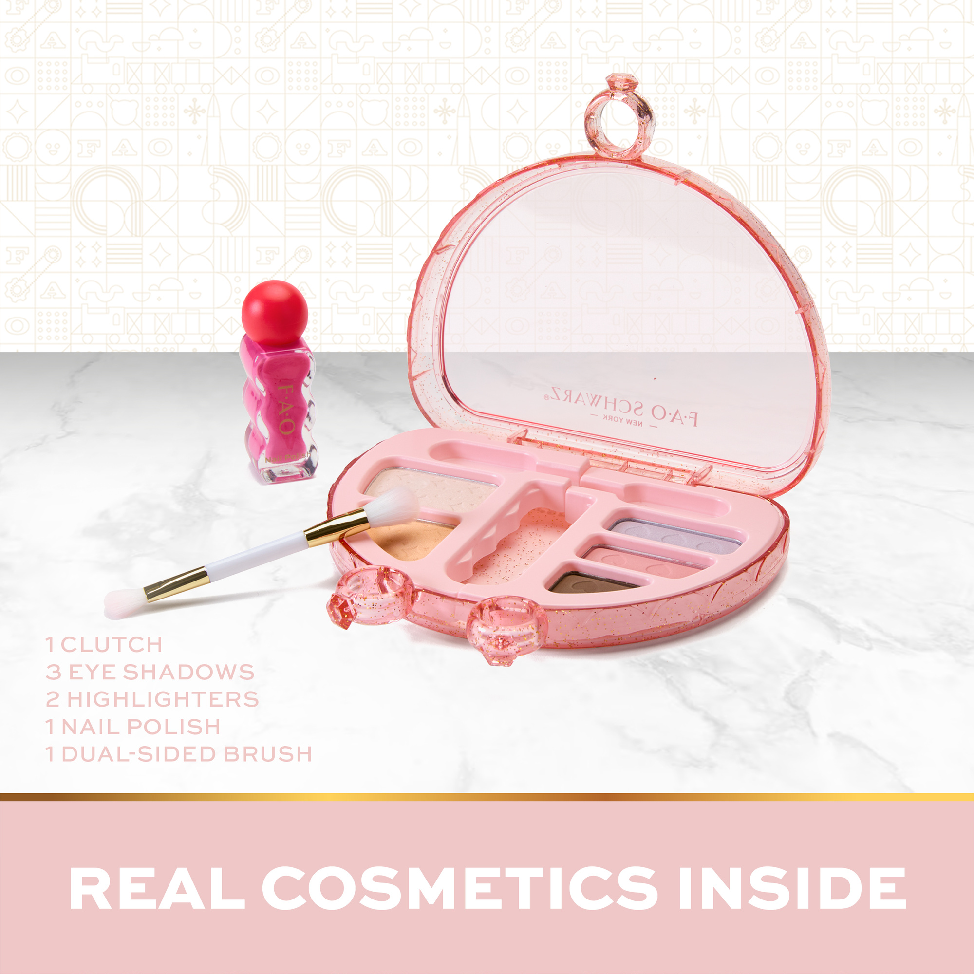 Set di 7 smalti fao schwarz® shimmer, shadow e nail polish - FAO Schwarz