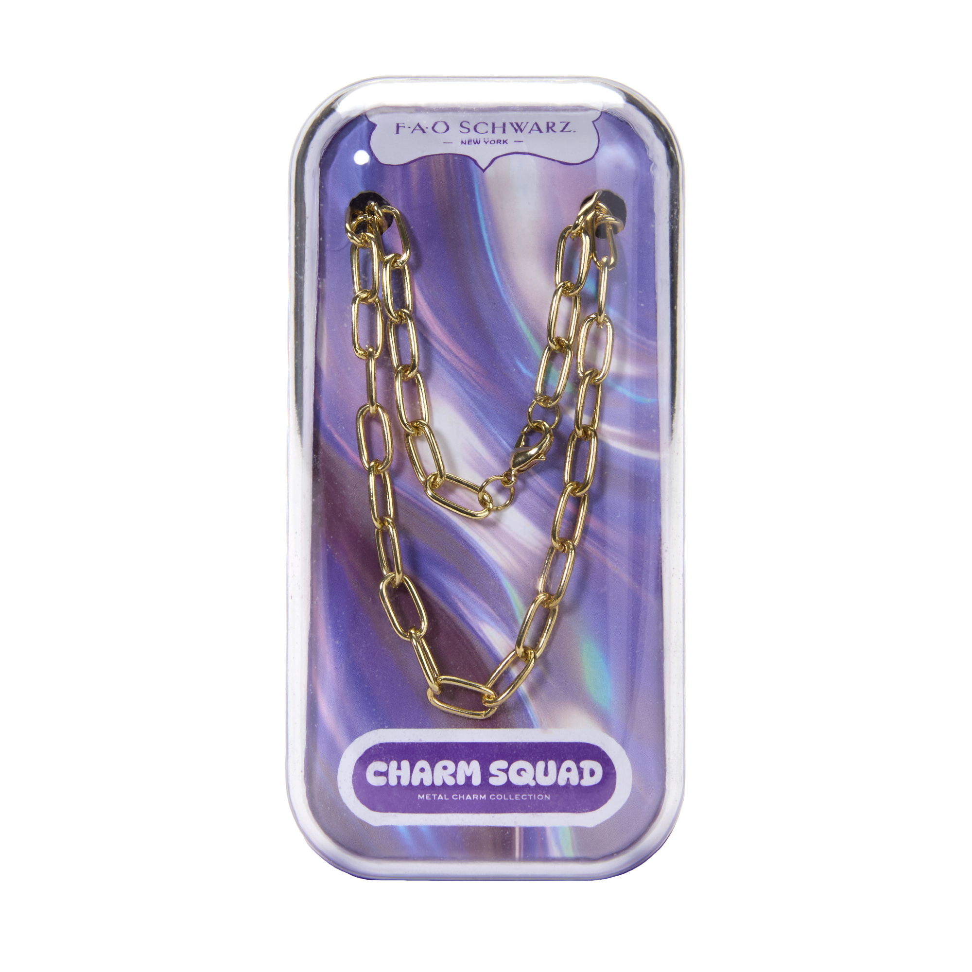 Collana in oro con ciondolo fao schwarz® charm squad - FAO Schwarz