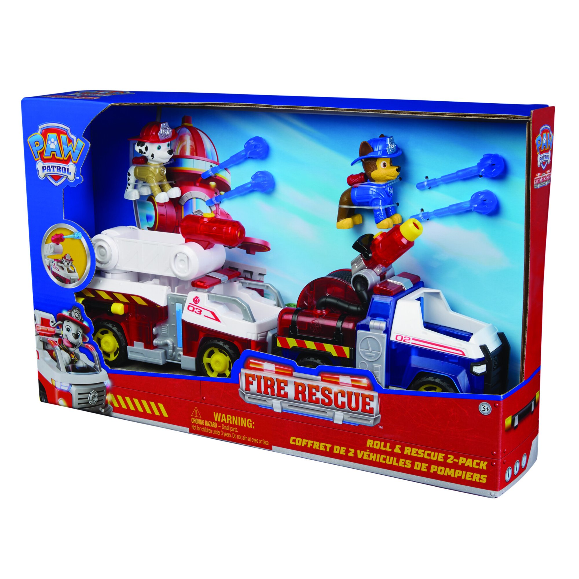 Paw patrol fire rescue confezione 2 action figure - Paw Patrol