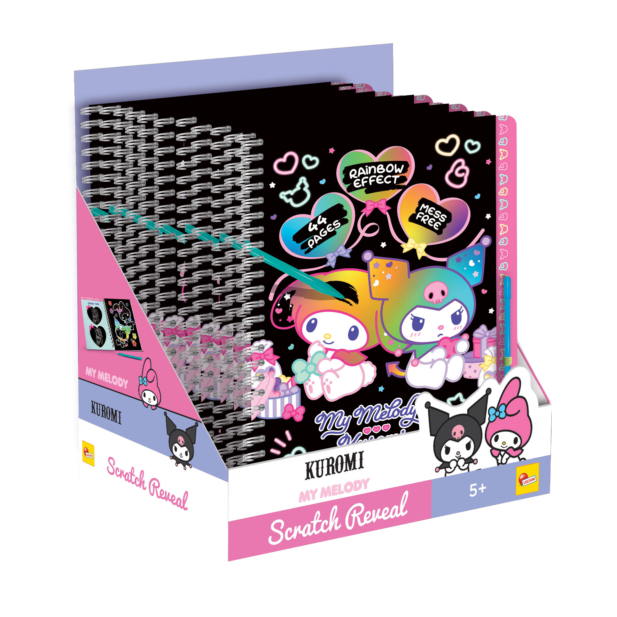 Scratch reveal sorpresa da grattare - my melody & kuromi - Hello Kitty