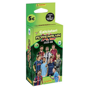 Confezione 5 bustine collezionabili calciatori adrenalyn xl 2025-26 - PANINI