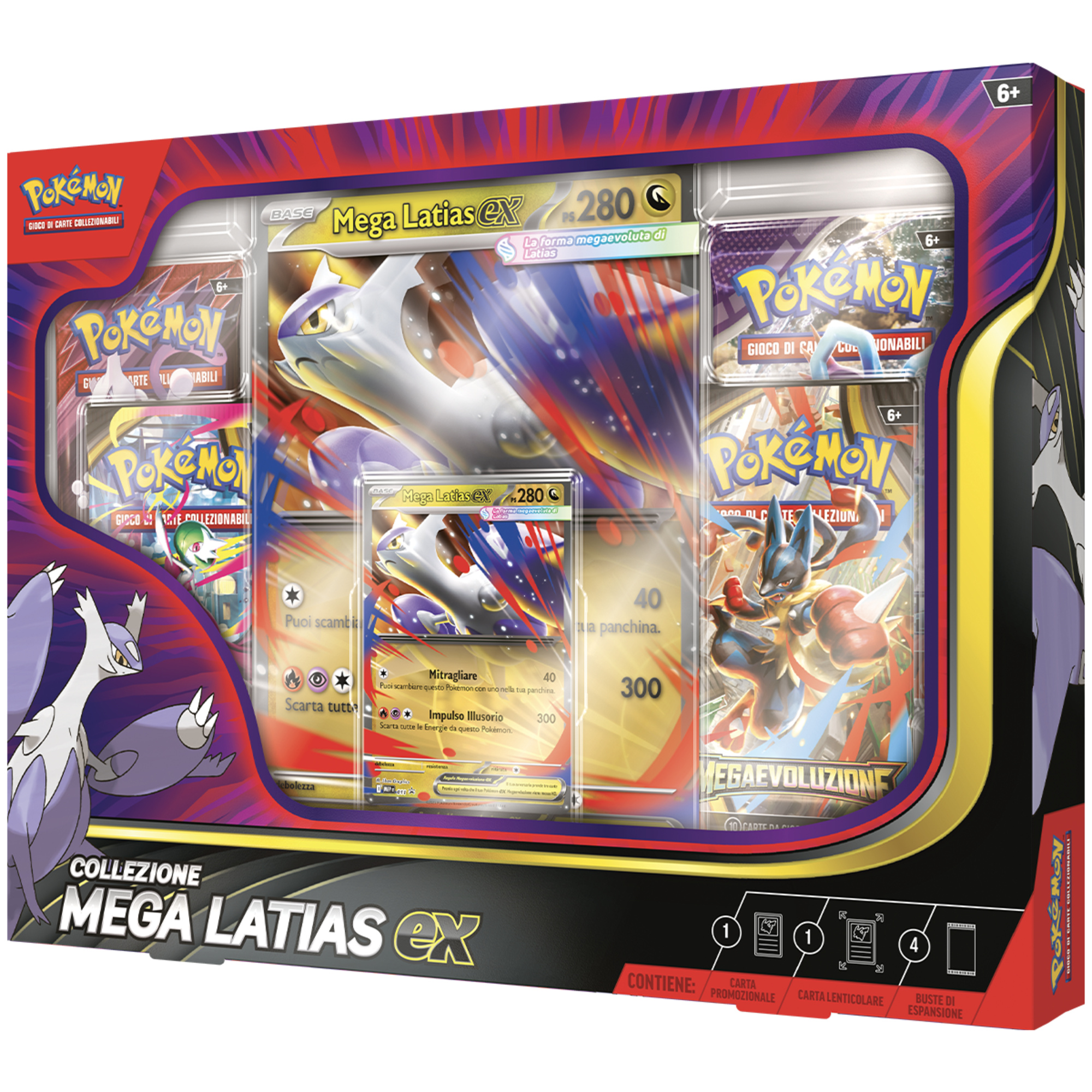 Pokémon - mega latias-ex - collezione con carte e accessori - POKEMON