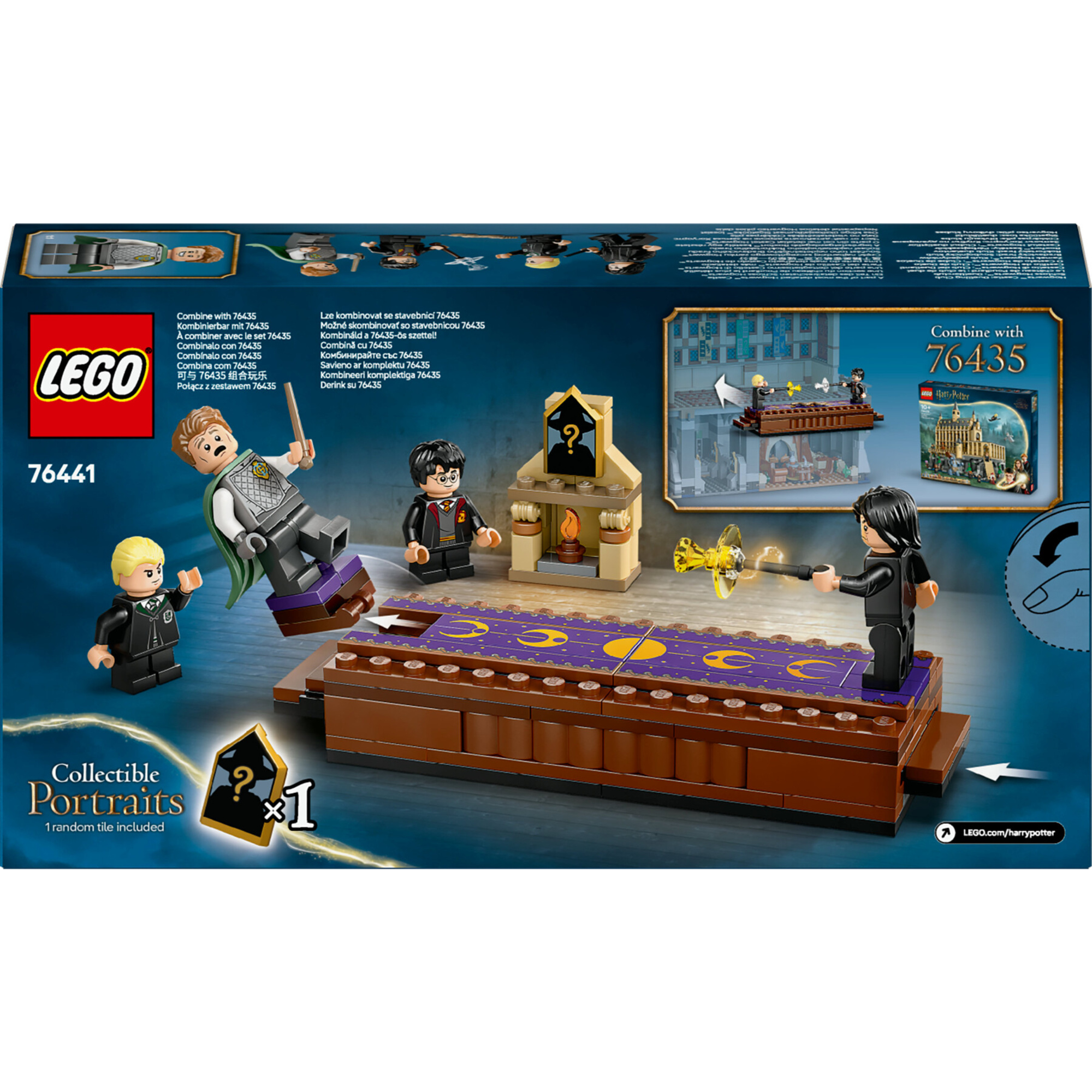 Lego harry potter - 76441 - duellanti hogwarts - castello con 4 minifigure 8+ - Harry Potter, LEGO® Harry Potter™, Lego