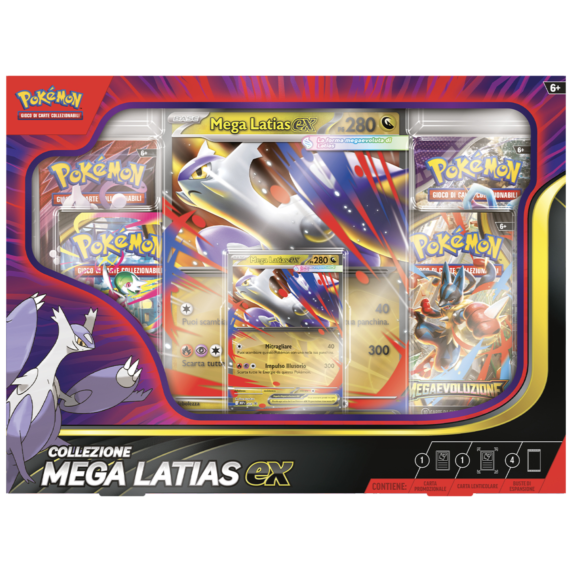 Pokémon - mega latias-ex - collezione con carte e accessori - POKEMON