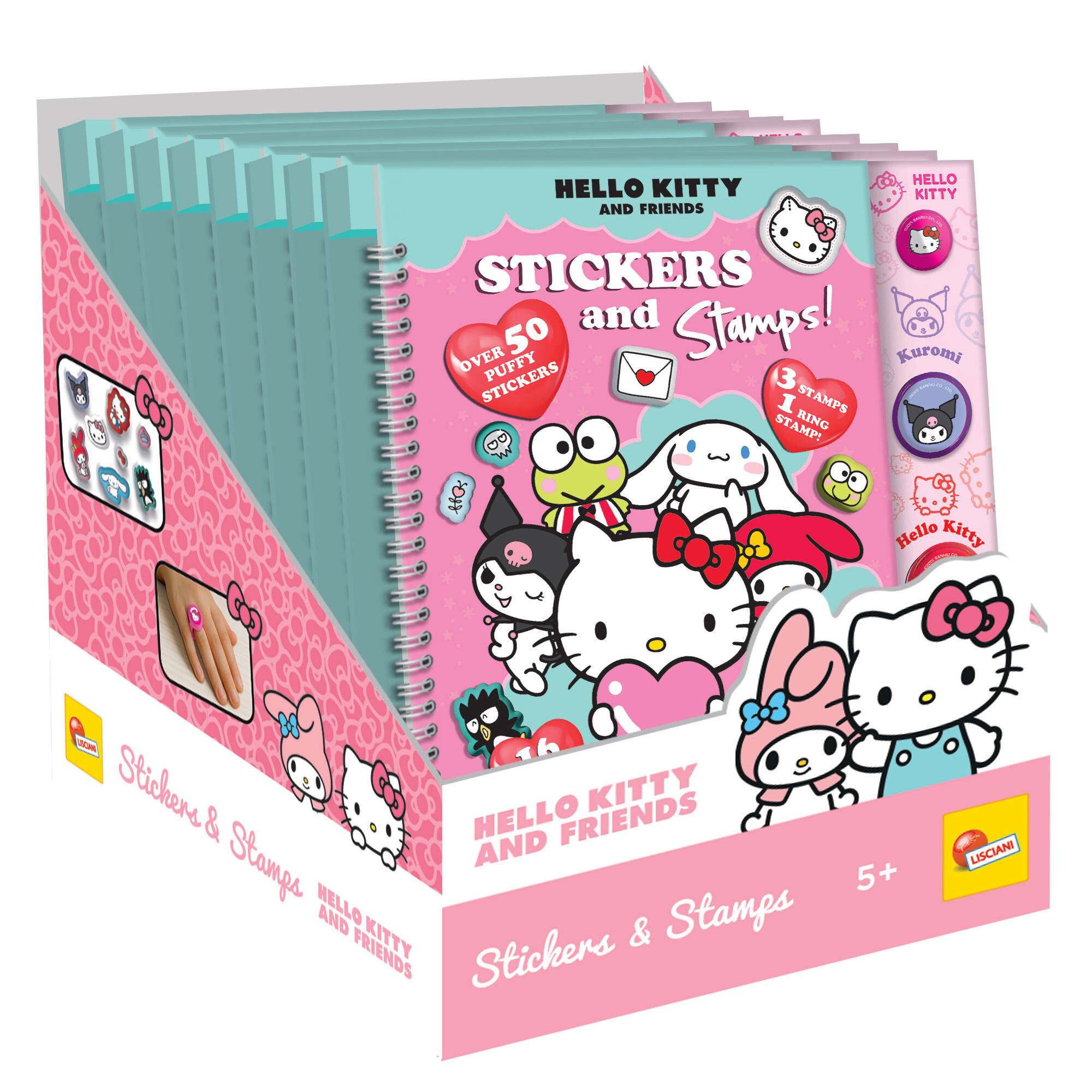 Set stickers e timbri - hello kitty and friends - Hello Kitty