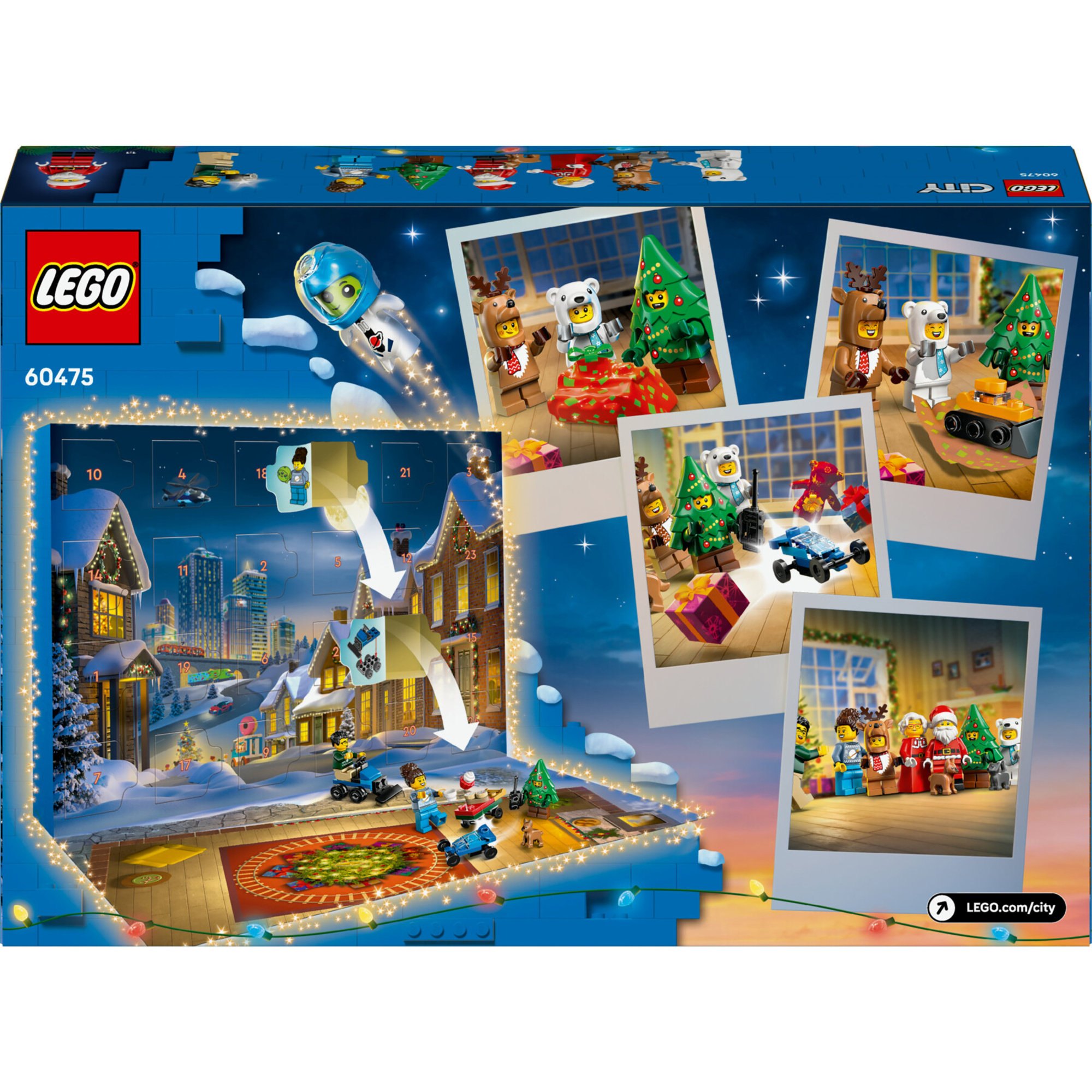 Lego city - 60475 - calendario avvento city 2025, gioco natalizio 5+ - LEGO CITY