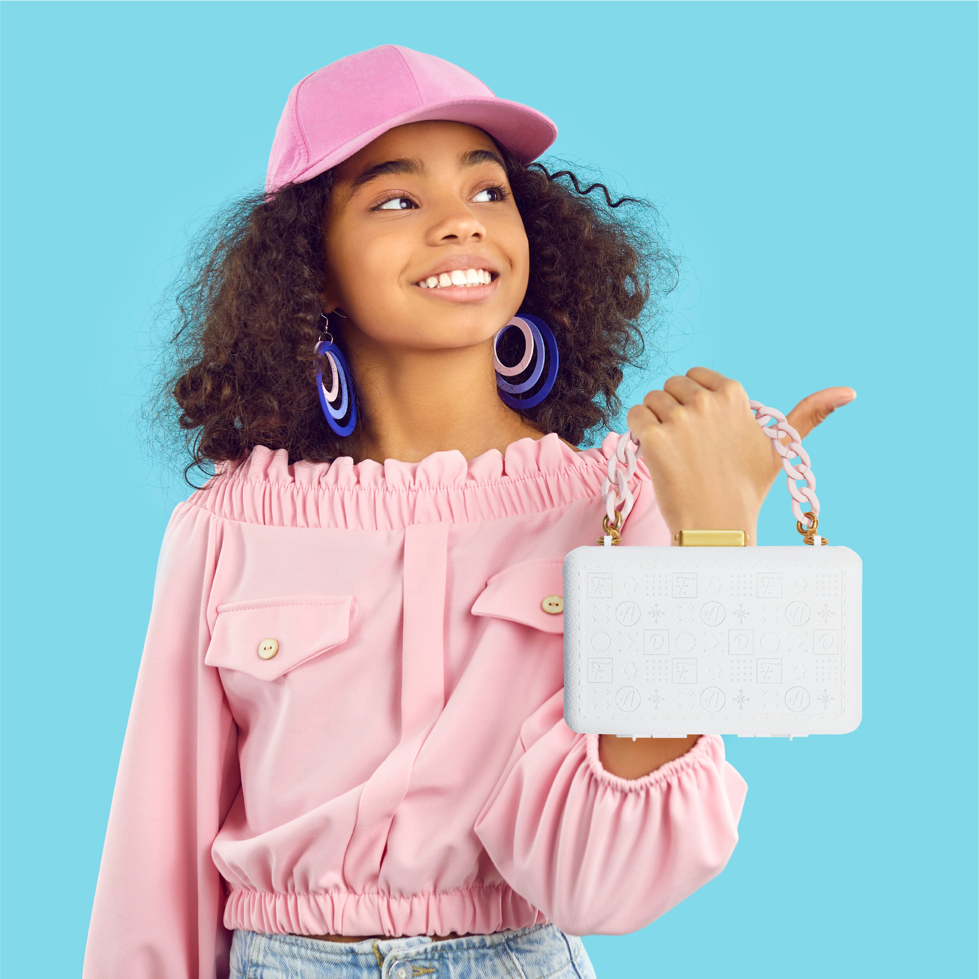 Valigetta per il trucco portatile fao schwarz® glitz & glam - FAO Schwarz