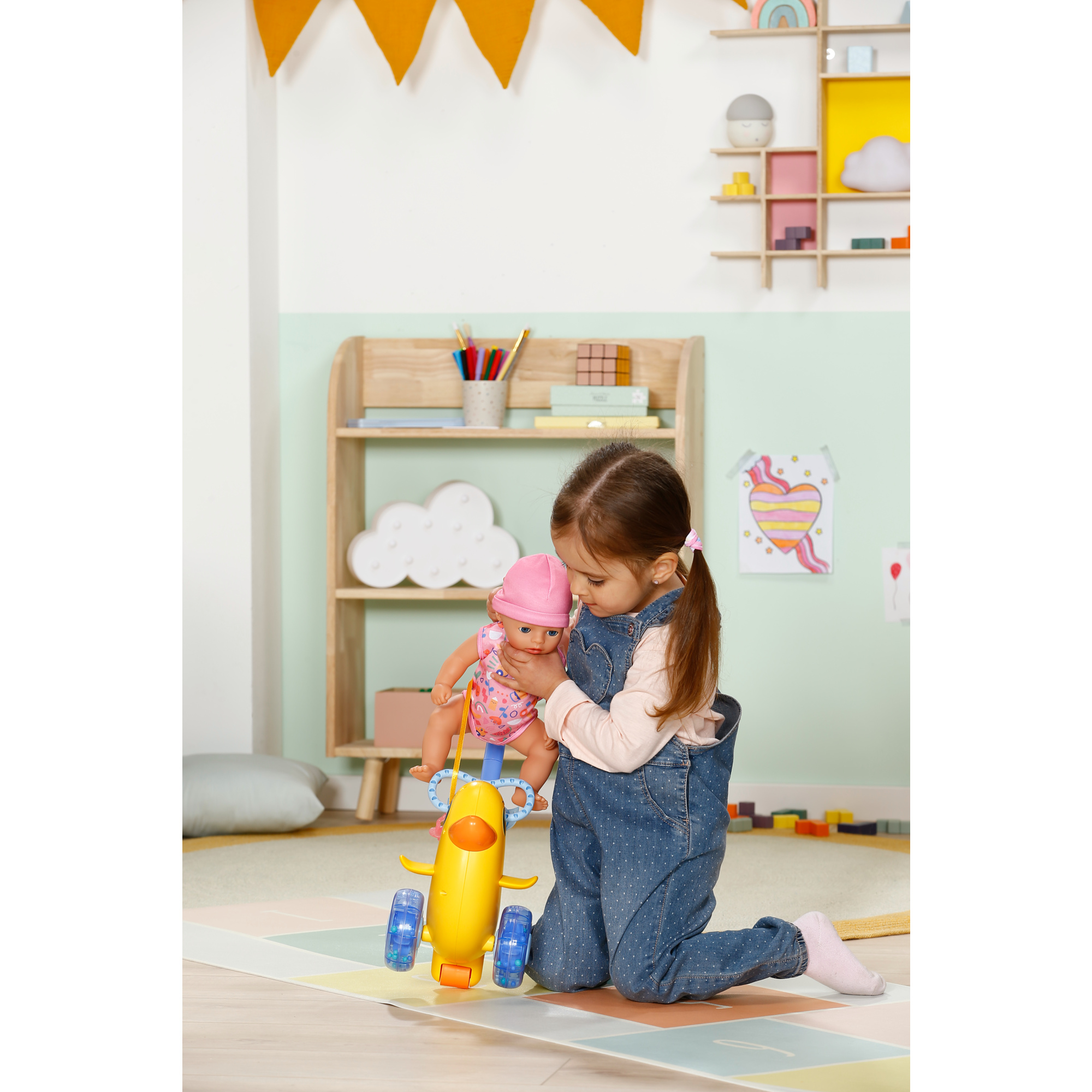 Baby born lena con papera berta - bambola 36cm con accessori - BABY BORN