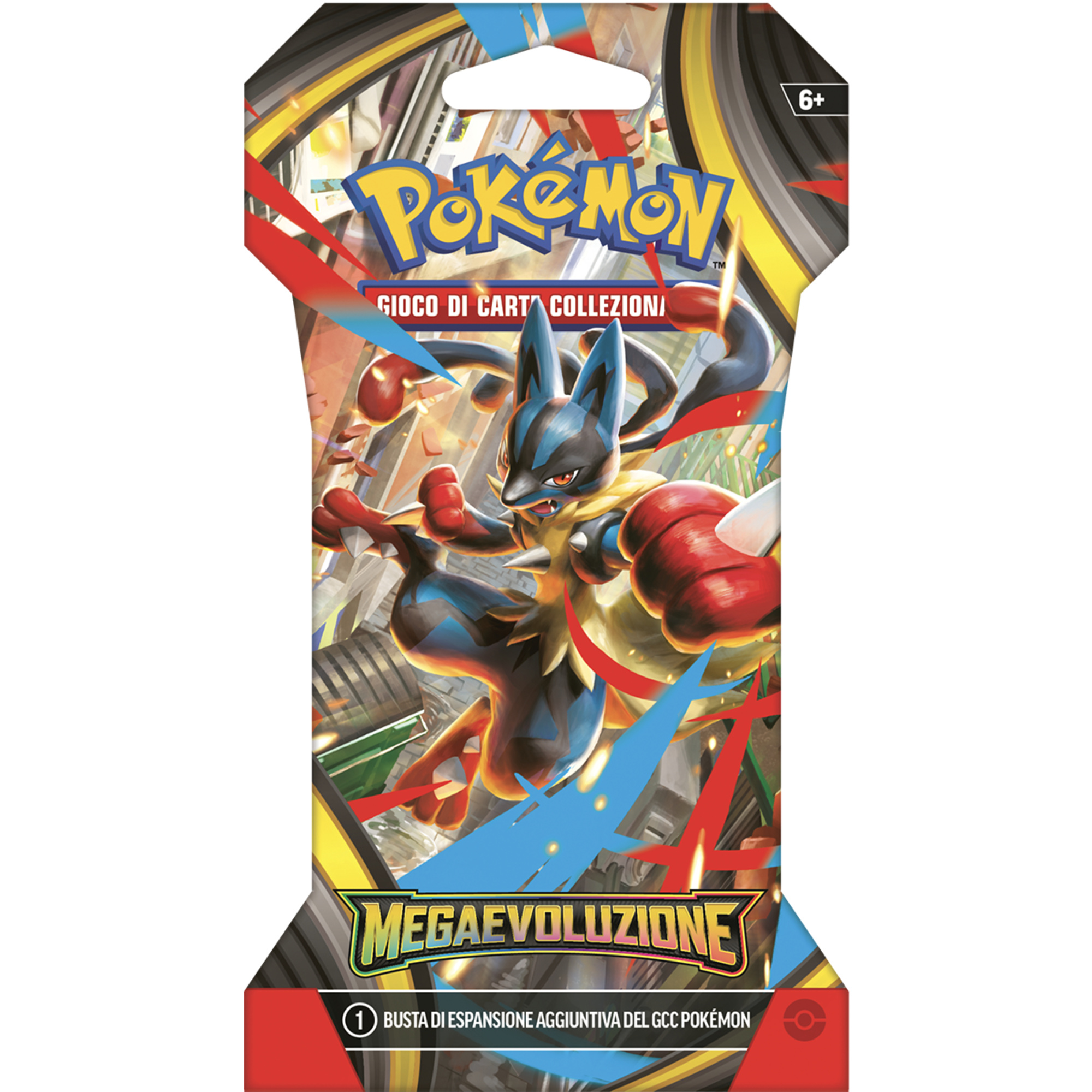 Pokémon - mega evoluzione - busta assortita 10 carte in paper sleeve - POKEMON