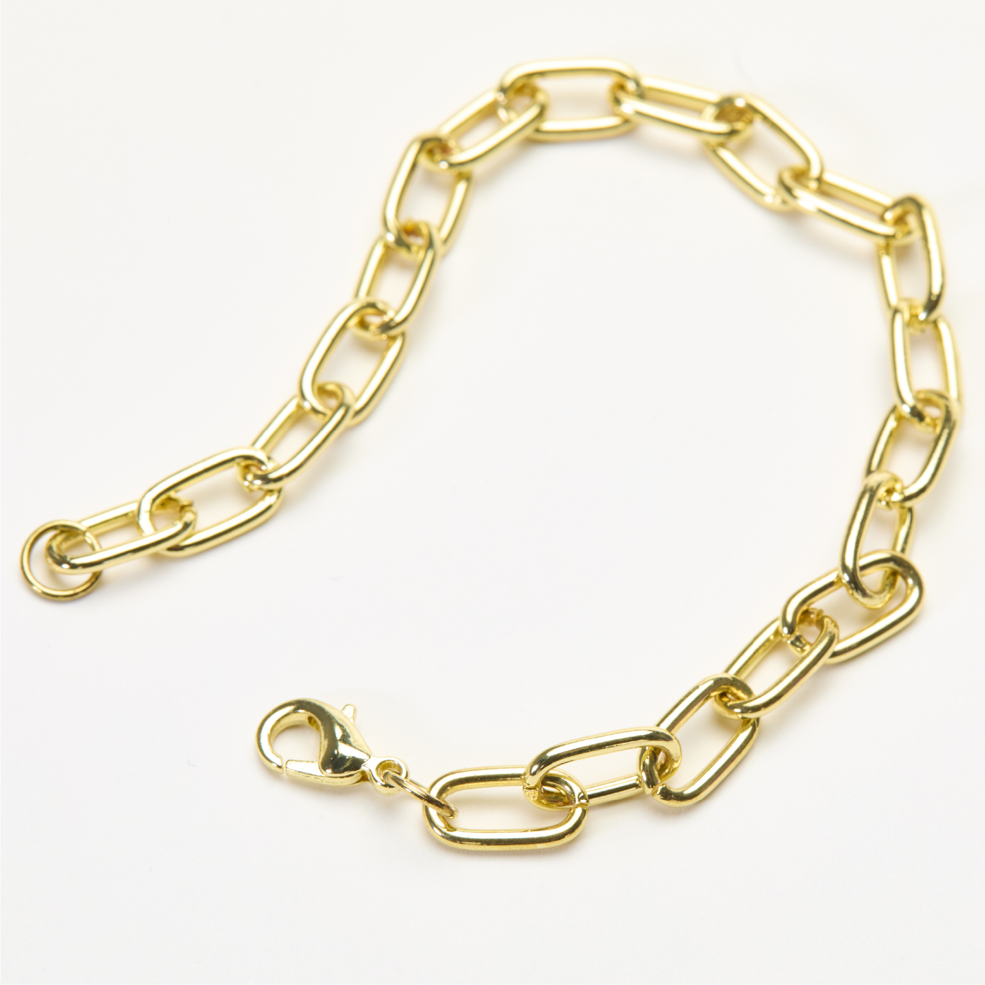 Fao schwarz® - bracciale charm squad gold con maglie oversize - FAO Schwarz