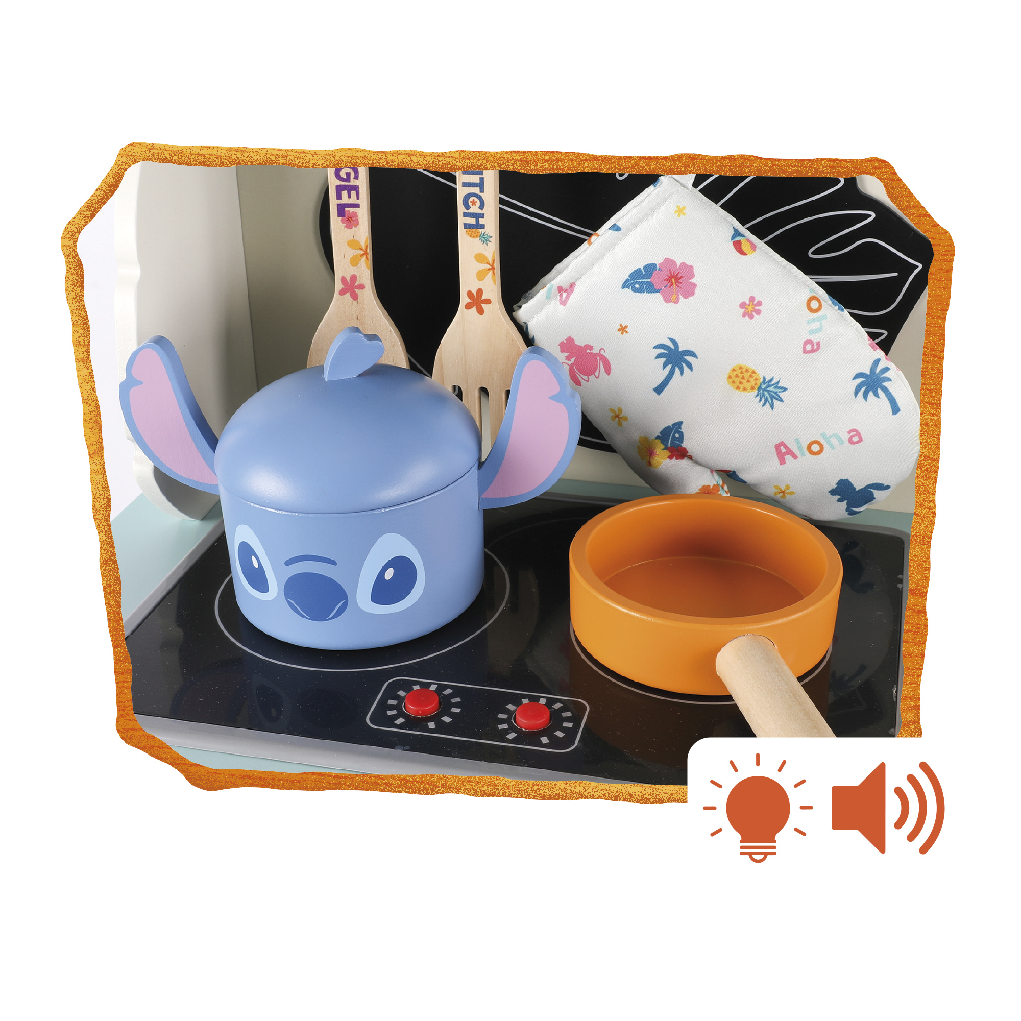Cucina in legno disney stitch aloha - WOOD 'N' PLAY, Disney Stitch