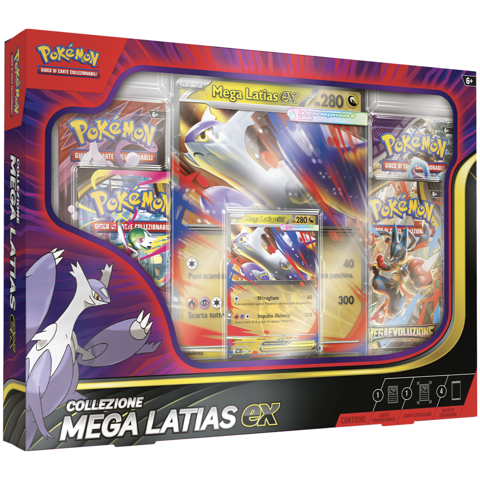 Pokémon - mega latias-ex - collezione con carte e accessori - POKEMON