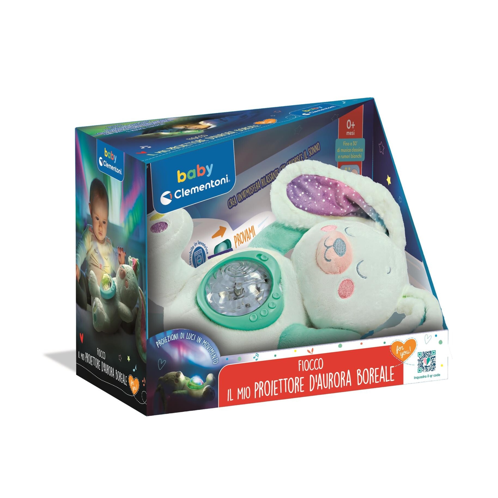 Proiettore aurora boreale fiocco 17588 - clementoni - BABY CLEMENTONI