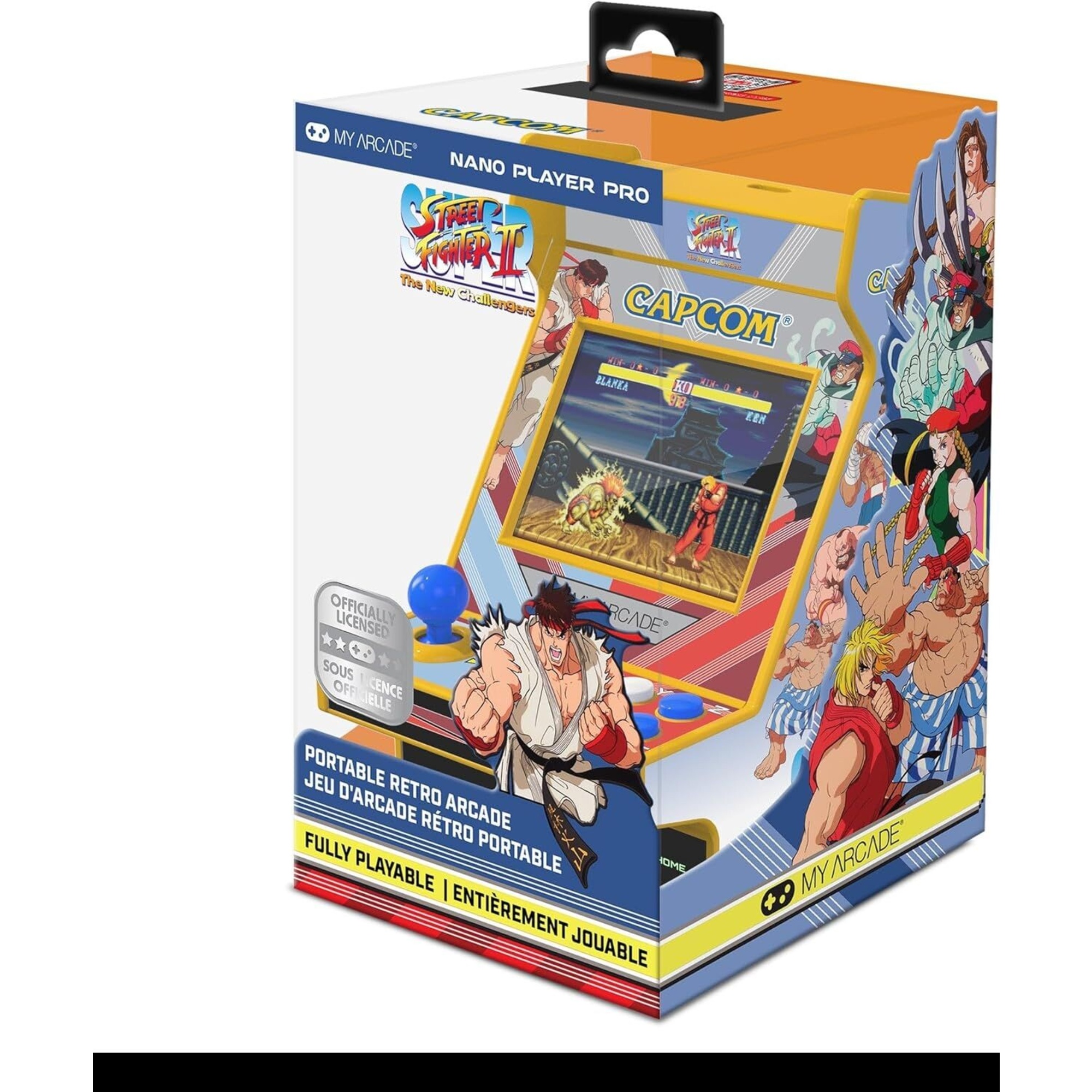 My arcade – nano player pro street fighter™  6,1cm con 64 giochi - MY ARCADE