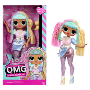 L.o.l. surprise! omg™ doll – bambola fashion da 28cm – capelli radicati, outfit fashion, stile unico e accessori alla moda - LOL