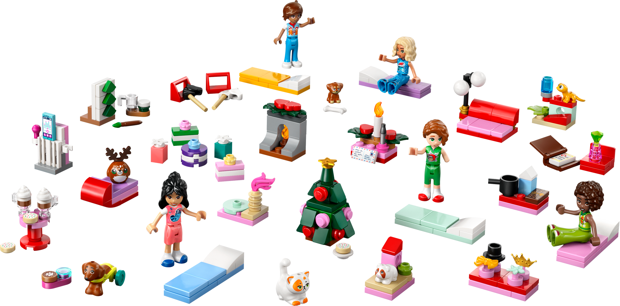 Lego friends - 42668 - calendario avvento friends 2025, sorpresa 6+ - LEGO FRIENDS, Lego