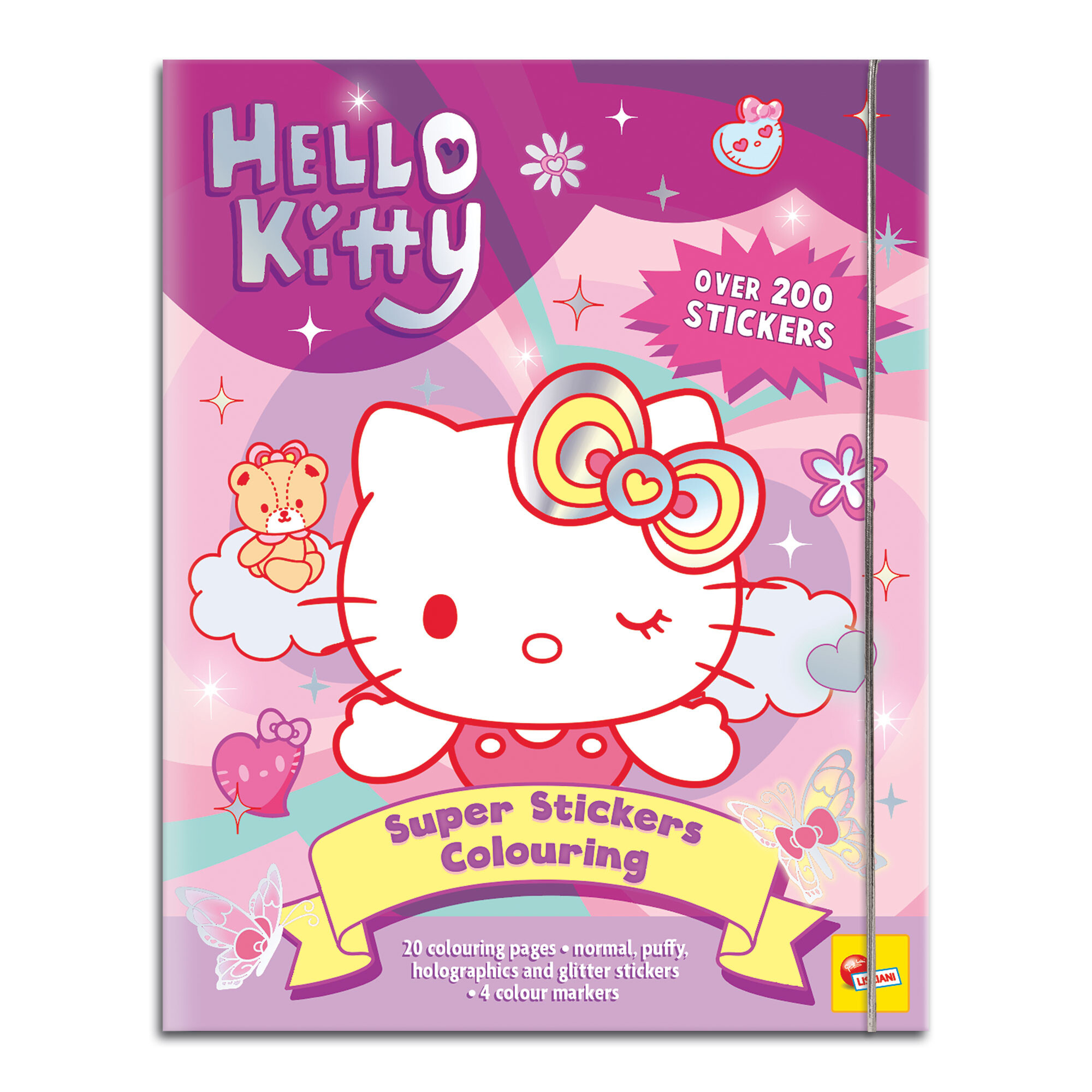Album da colorare con sticker - hello kitty - Hello Kitty