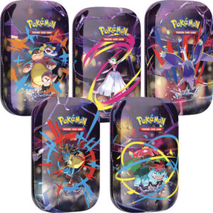 Pokémon - mini tin megaeroi - latta assortita da collezione con carte - POKEMON