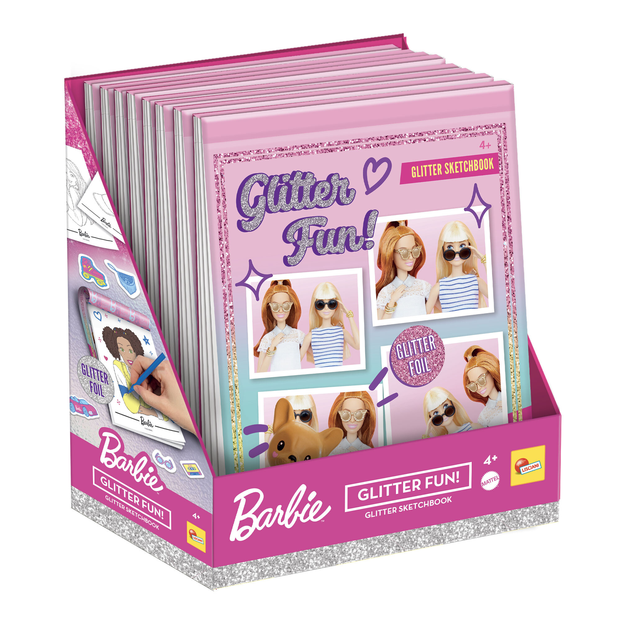 Sketchbook glitter creativi - barbie - Barbie
