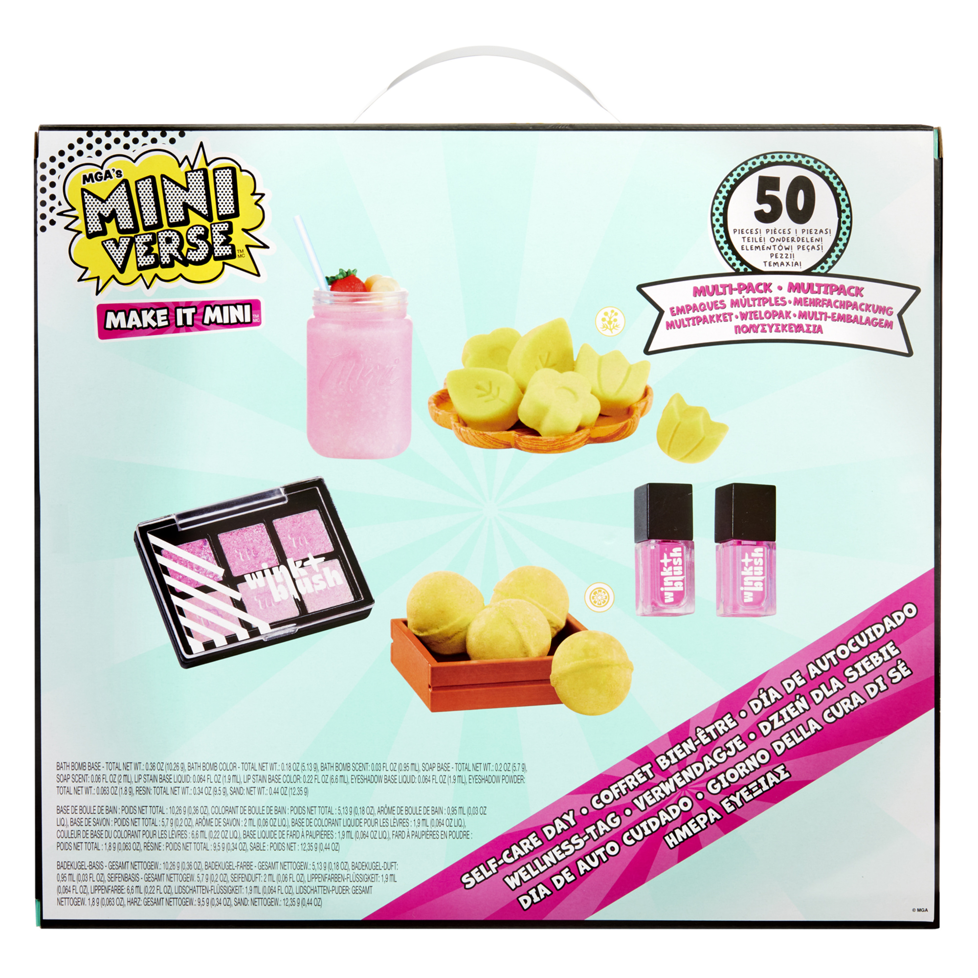 Miniverse make it mini - set self care day cosmetici diy - mga - MINIVERSE MGA