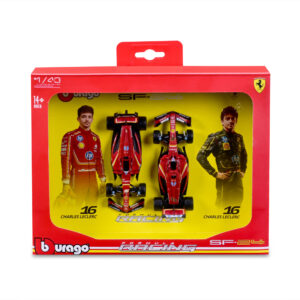 2pack auto ferrari f1 sf-24 leclerc imola&monza livery 1:43 - BBURAGO