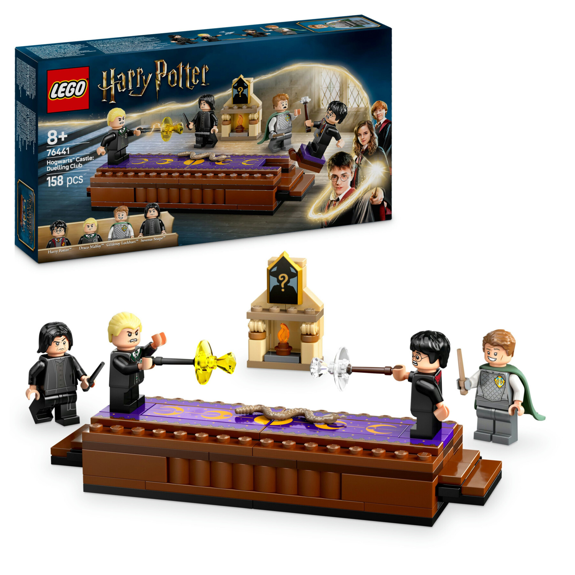Lego harry potter - 76441 - duellanti hogwarts - castello con 4 minifigure 8+ - Harry Potter, LEGO® Harry Potter™, Lego