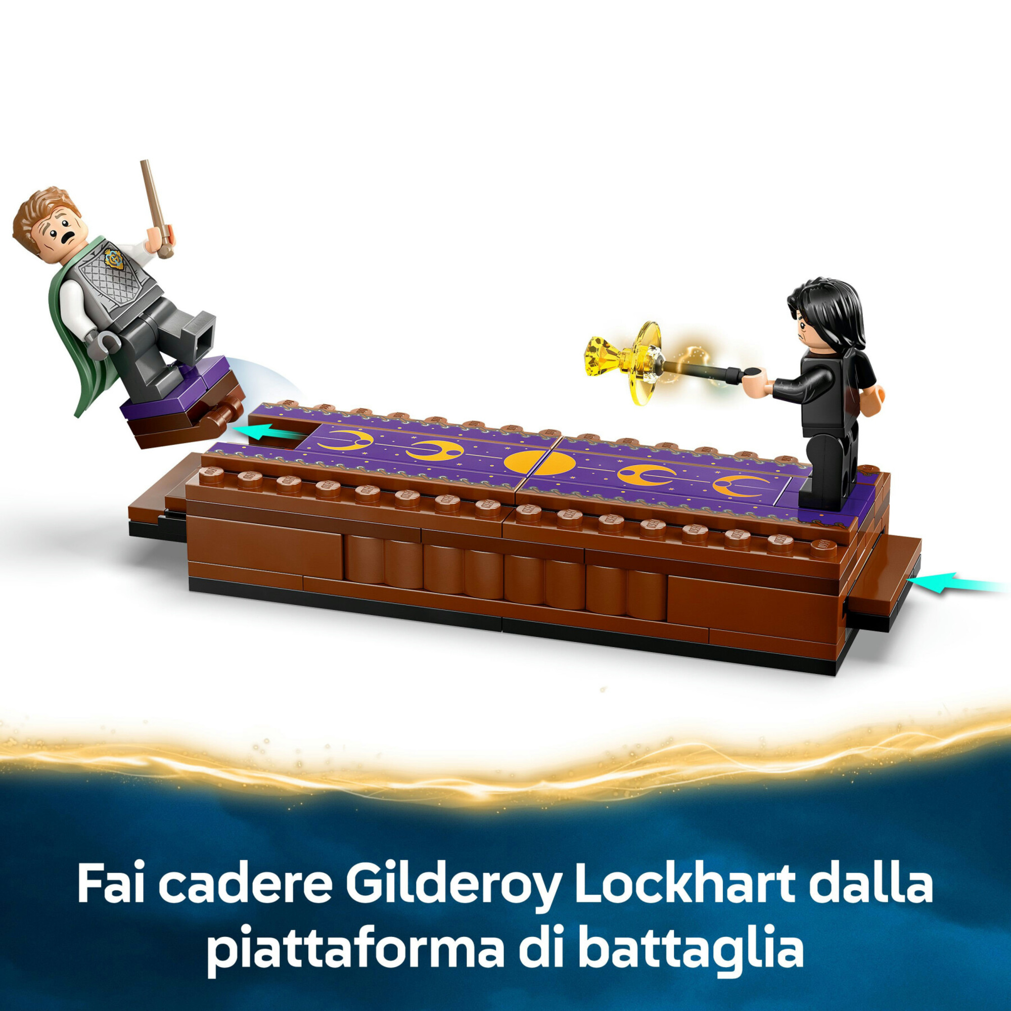 Lego harry potter - 76441 - duellanti hogwarts - castello con 4 minifigure 8+ - Harry Potter, LEGO® Harry Potter™, Lego