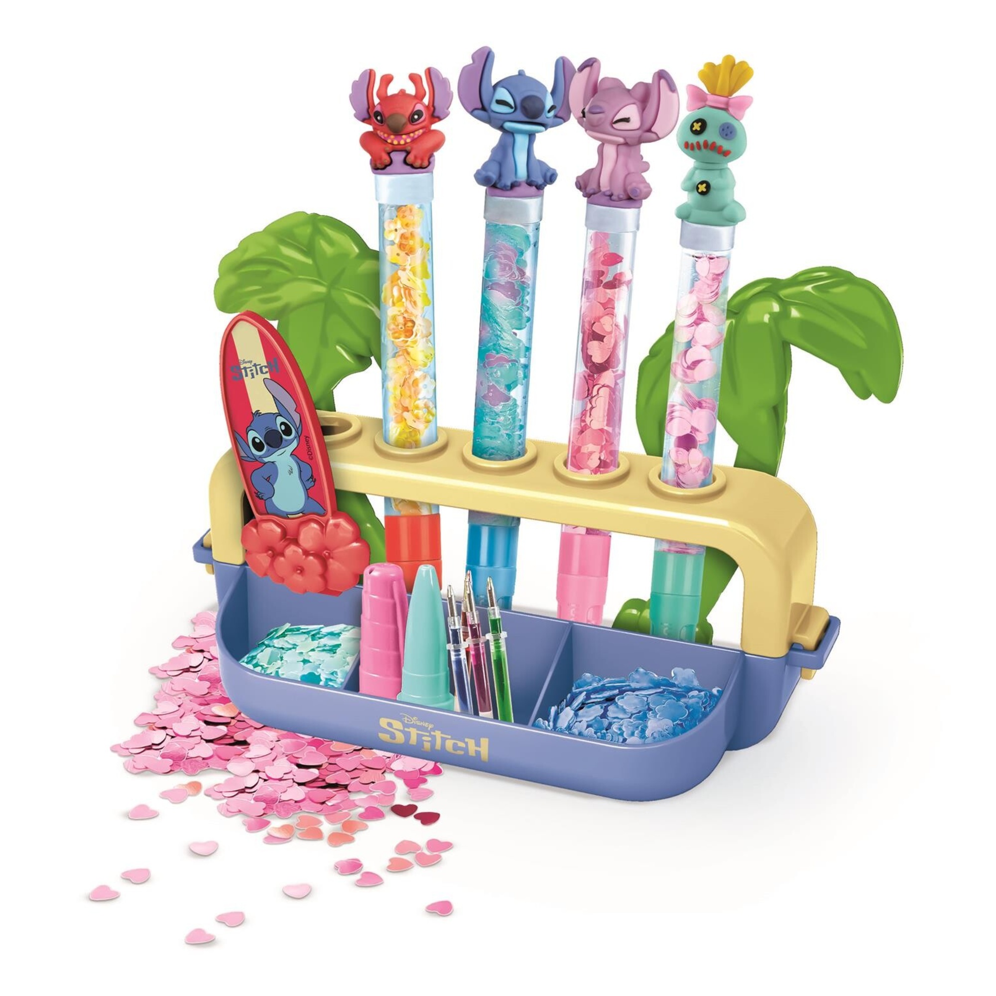 Clementoni - idea - laboratorio delle penne stitch - 18204 - CLEMENTONI, Disney Stitch