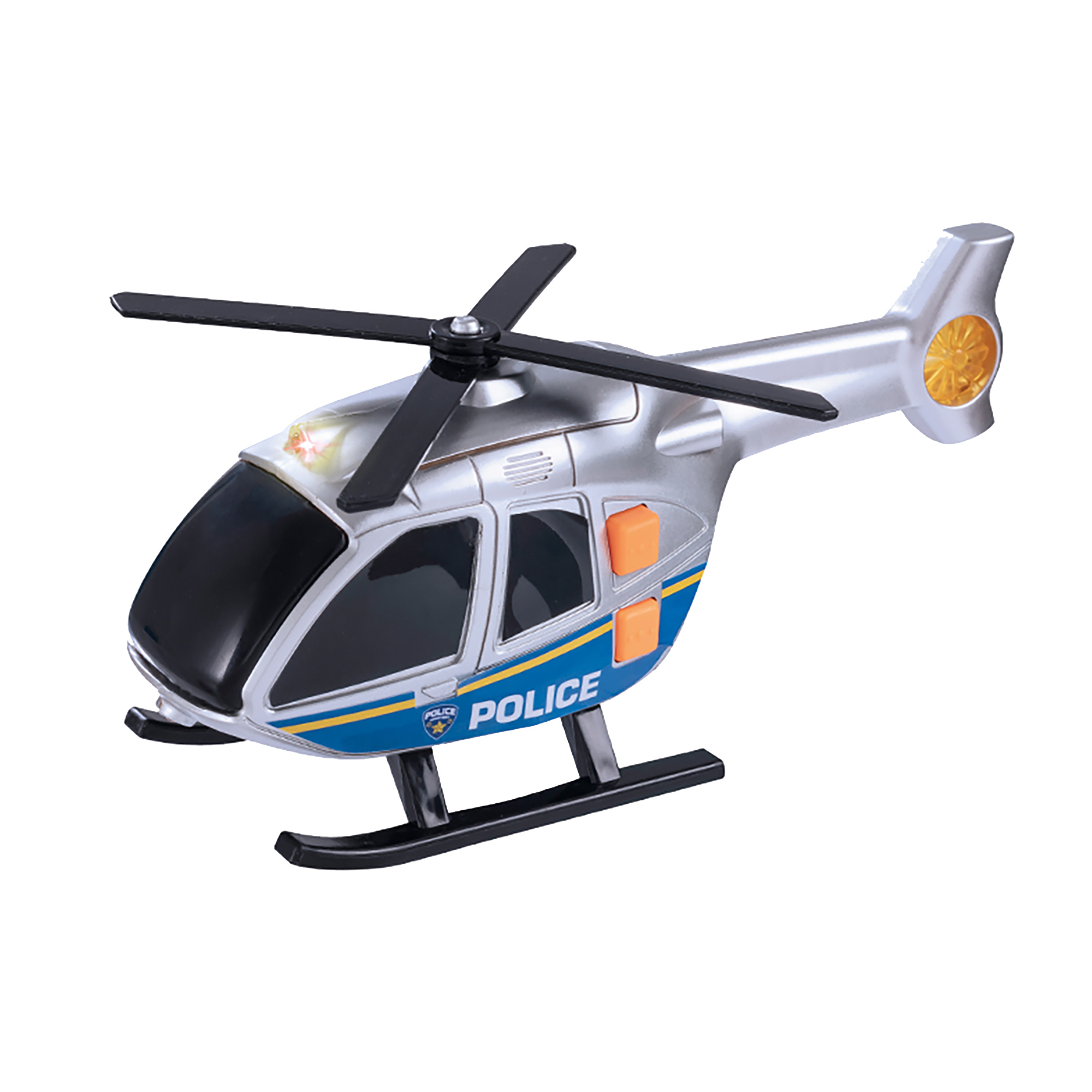 Mini veicoli emergenza con luci e suoni - camion ed elicottero assortito - 