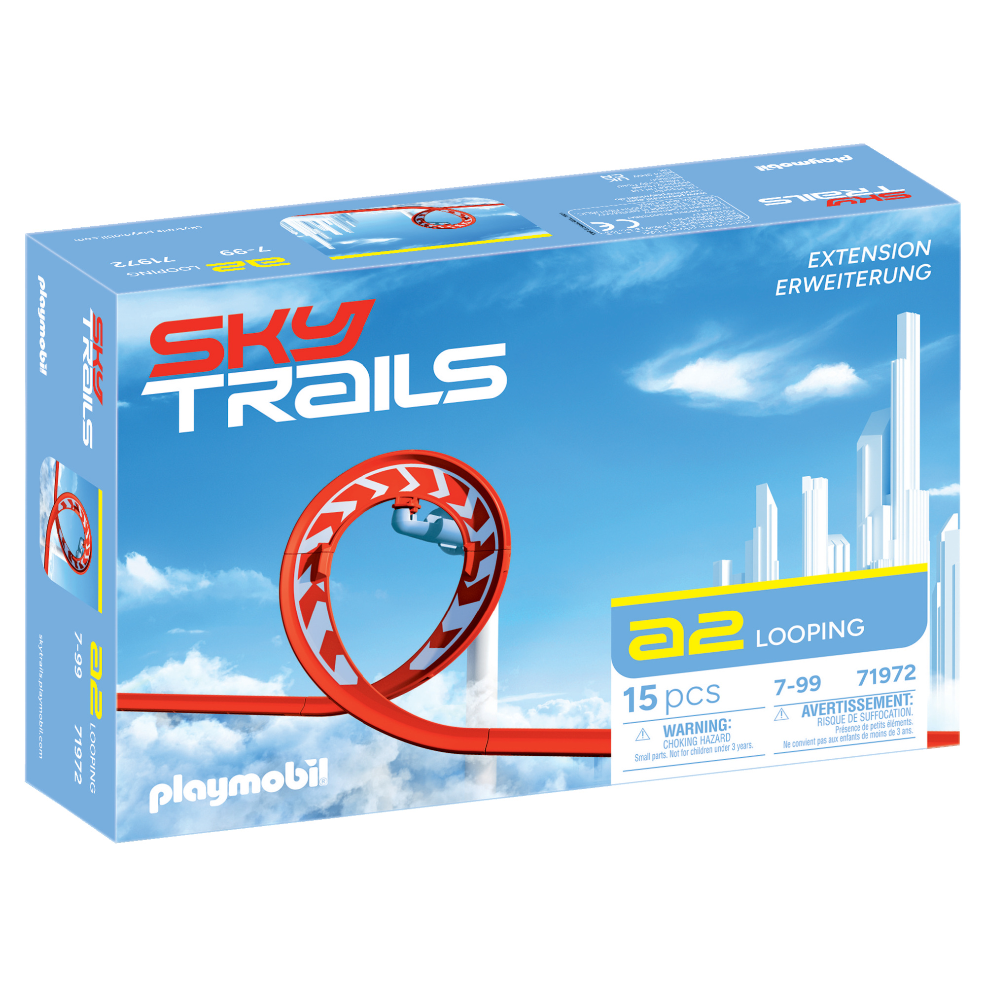 Sky trails 71972 looping per bambini dai 7 anni in su - Playmobil