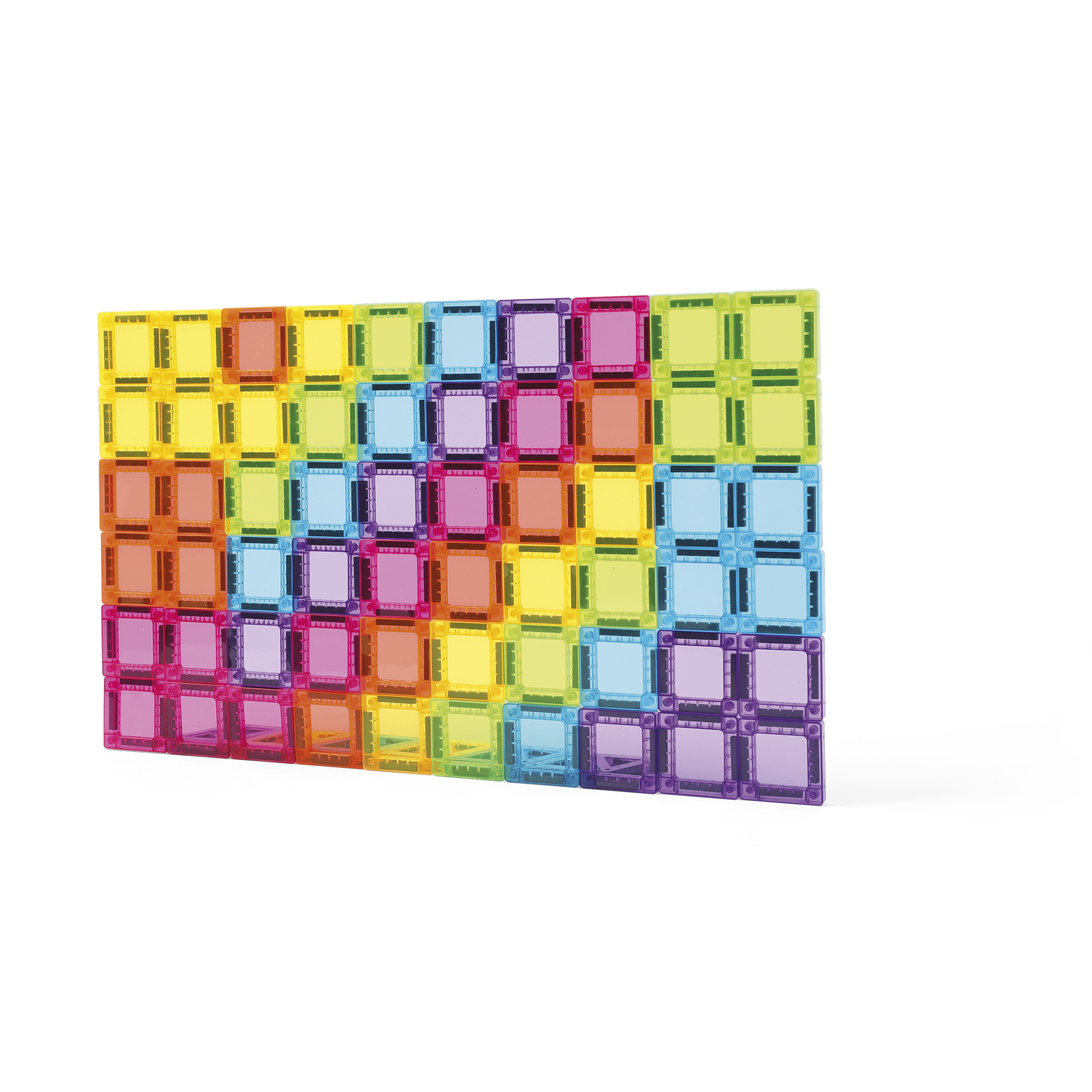 Mini magnetic tiles - 100 piastrelle magnetiche mini - ZIG ZAG