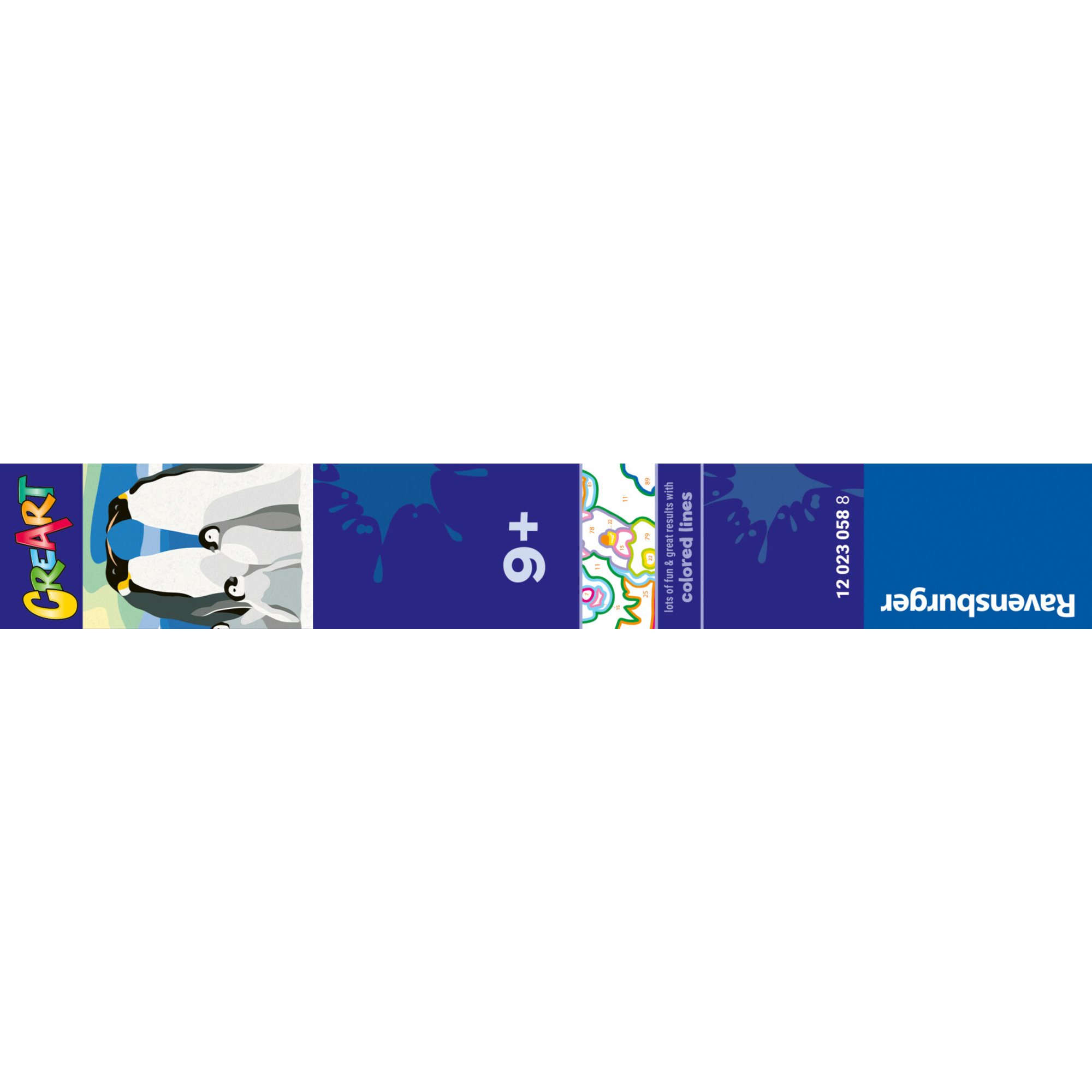 Ravensburger - creart la famiglia di pinguini 9+ - RAVENSBURGER