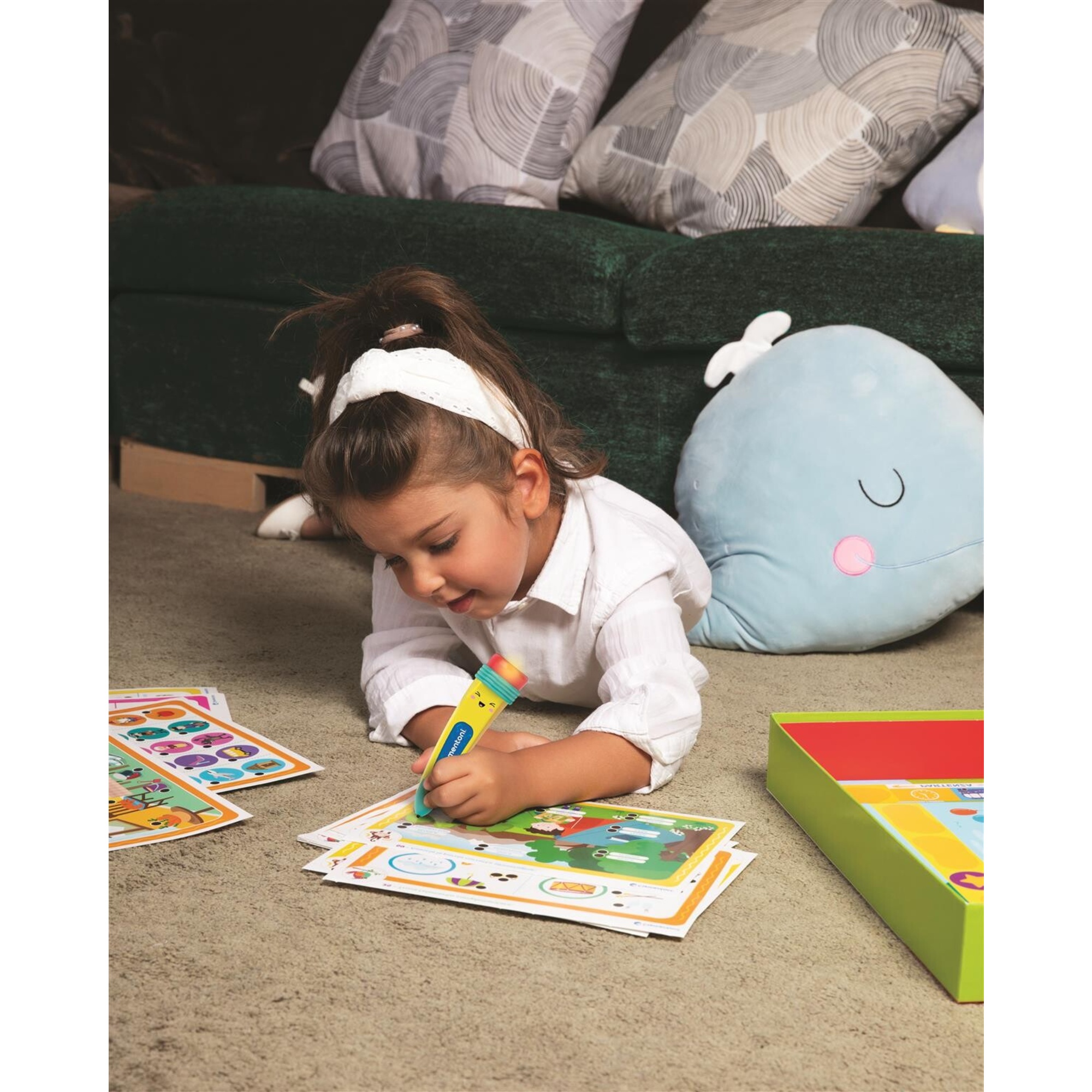 Clementoni - la penna parlante 1000 quiz - 16495 - CLEMENTONI, SAPIENTINO