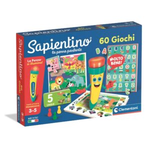 Clementoni - penna parlante - 60 giochi - 16494 - CLEMENTONI, SAPIENTINO