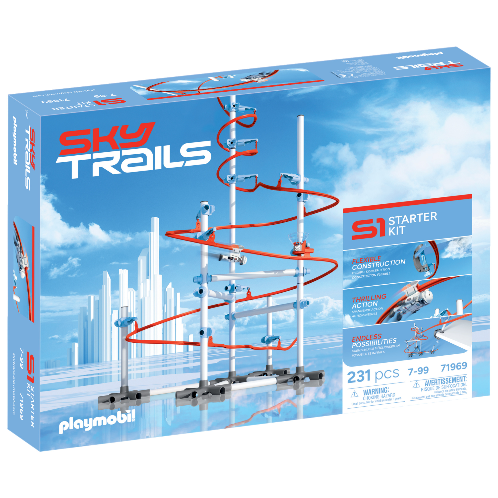 Sky trails 71969 starter kit per bambini dai 7 anni in su - Playmobil