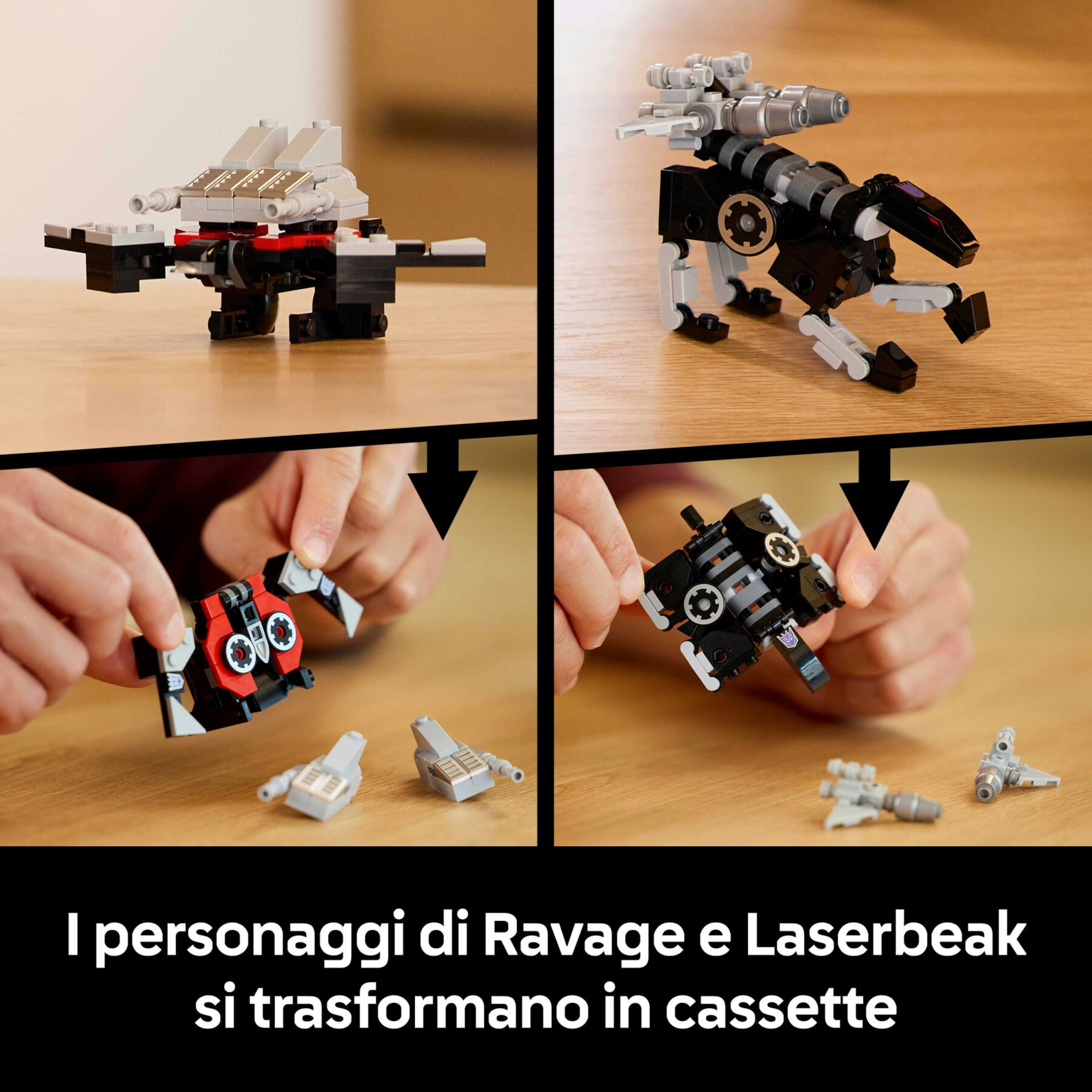 Lego - 10358 - icons transformers soundwave da collezione - TRANSFORMER, LEGO ICONS