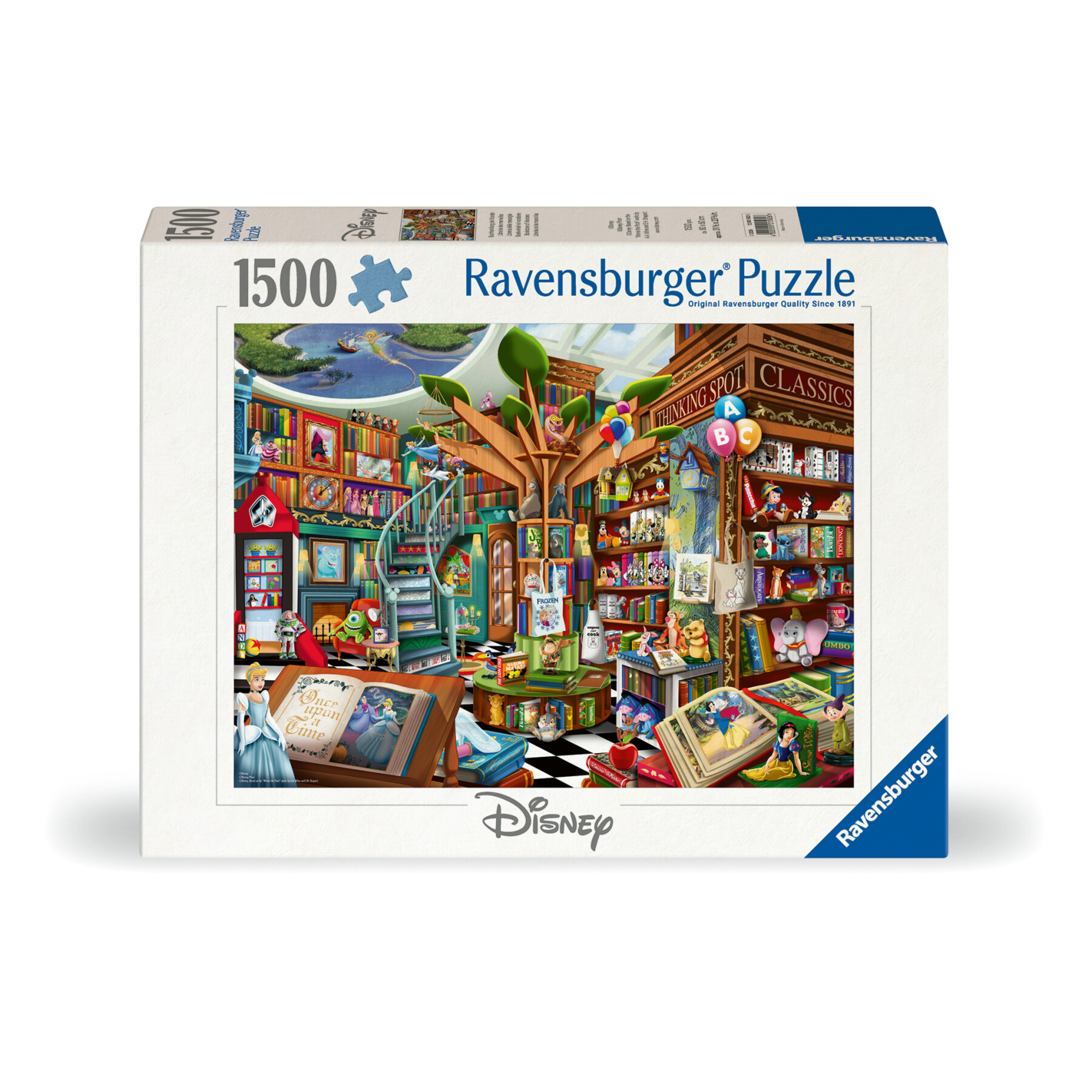 Ravensburger - puzzle disney story book, 1500 pezzi, puzzle adulti - RAVENSBURGER, Disney
