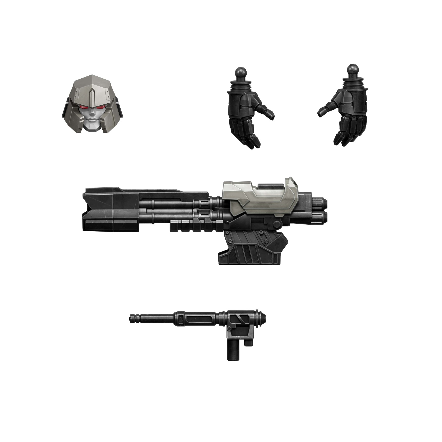 Blokees figures - transformers - classic class 12 - megatron - BLOKEES