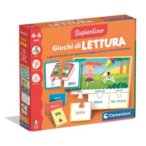 Clementoni - giochi di lettura - 16498 - SAPIENTINO