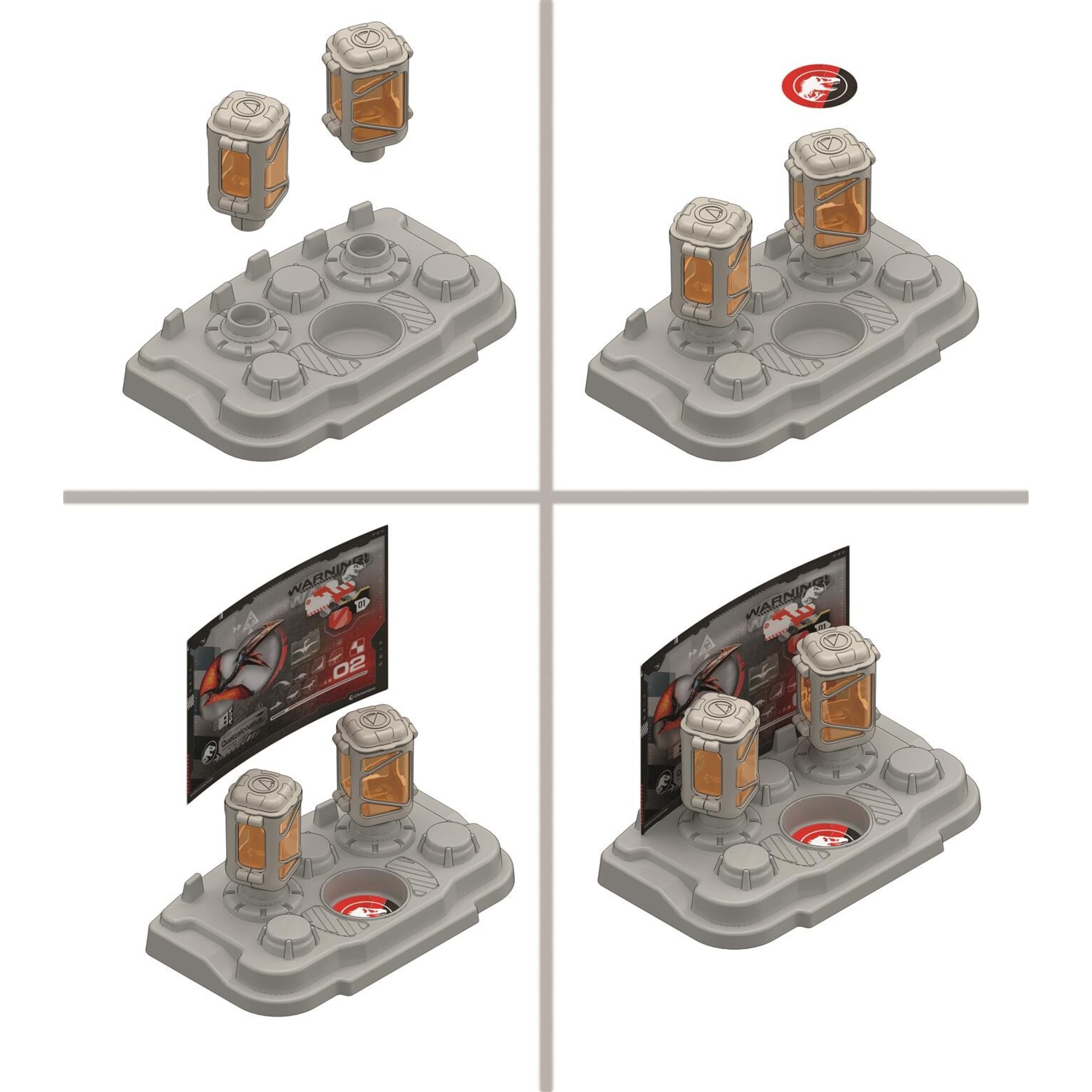 Clementoni - jurassic world - secret lab - 19435 - CLEMENTONI, Jurassic World