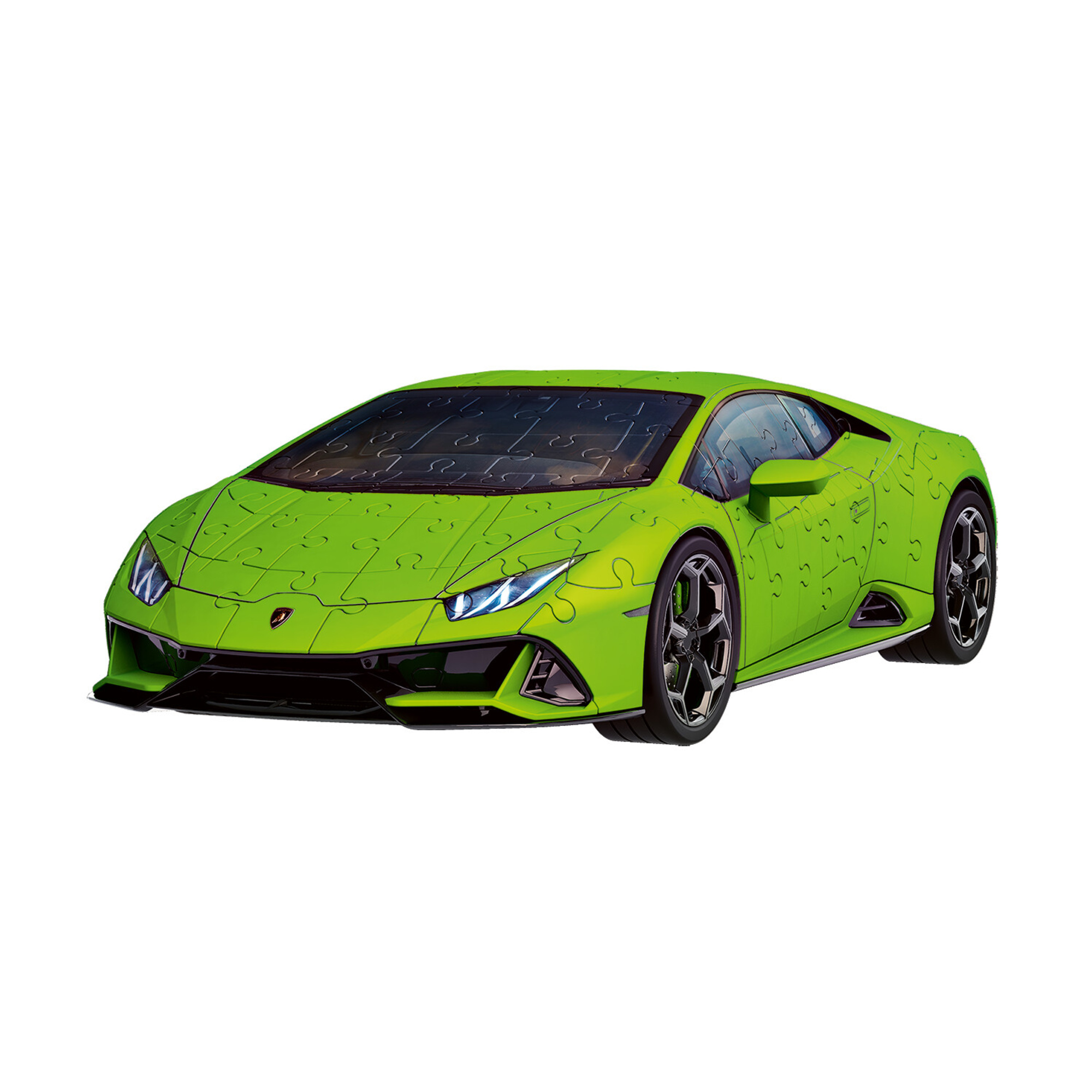 Puzzle 3d iconico: lamborghini huracán evo - una vera icona delle auto sportive in un dettagliato modello in scala 1:18 - RAVENSBURGER