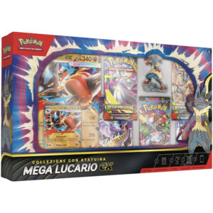 Pokémon collezione con statuina mega lucario-ex - POKEMON