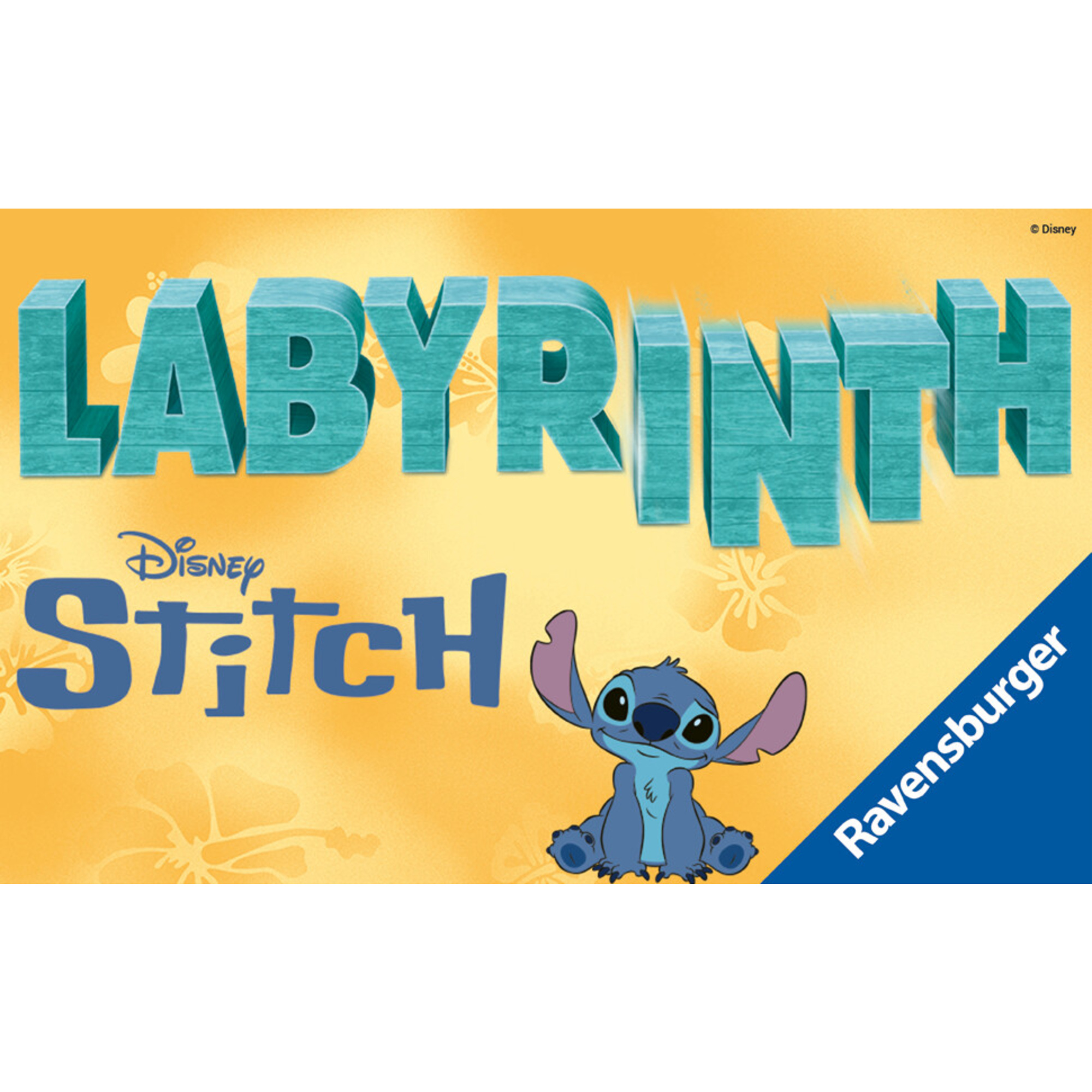 Ravensburger stitch labyrinth - gioco da tavolo per famiglie e per bambini dai 7 anni in su - da 2 a 4 giocatori per ragazzi e ragazze - Disney Stitch
