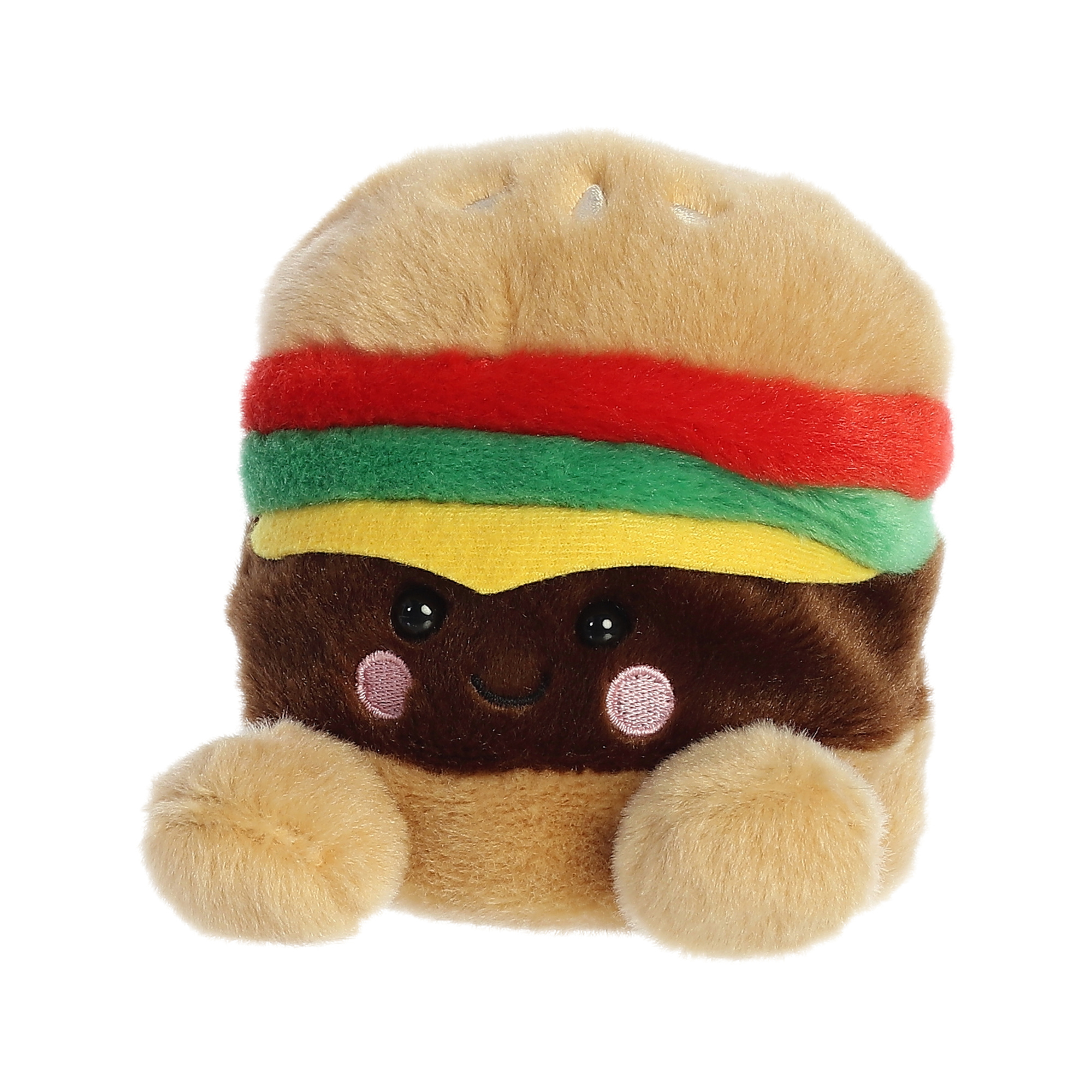 Palm pals – hamburger 10 cm - AMI PLUSH