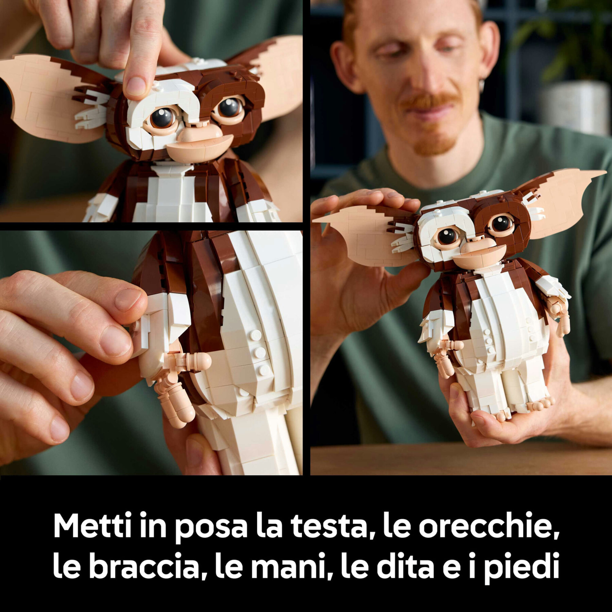 Lego ideas 21361 gremlins gizmo action figure da costruire ed esporre - LEGO IDEAS